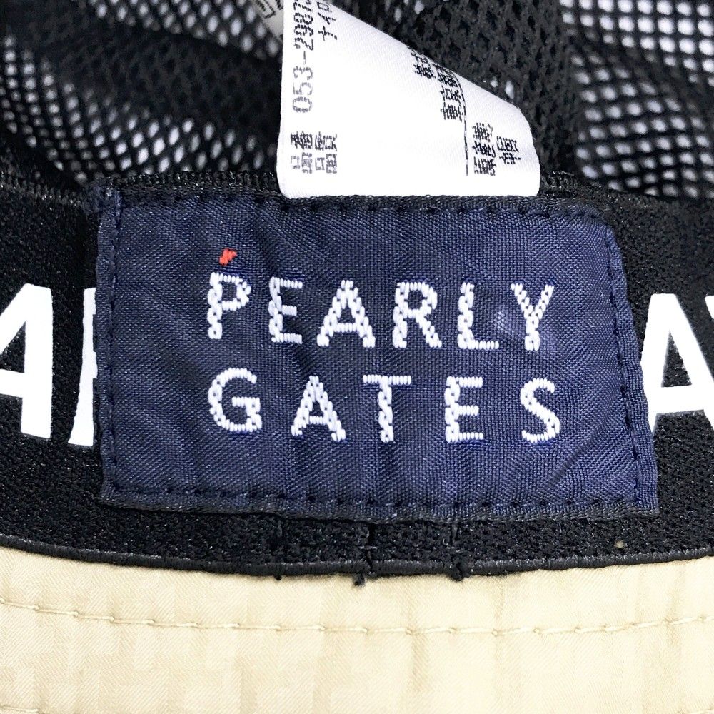 ★新品正規品 PEARLYGATES/パーリーゲレインハット パーリーゲイツ PG 【撥水】収納袋付きワイヤーブリム