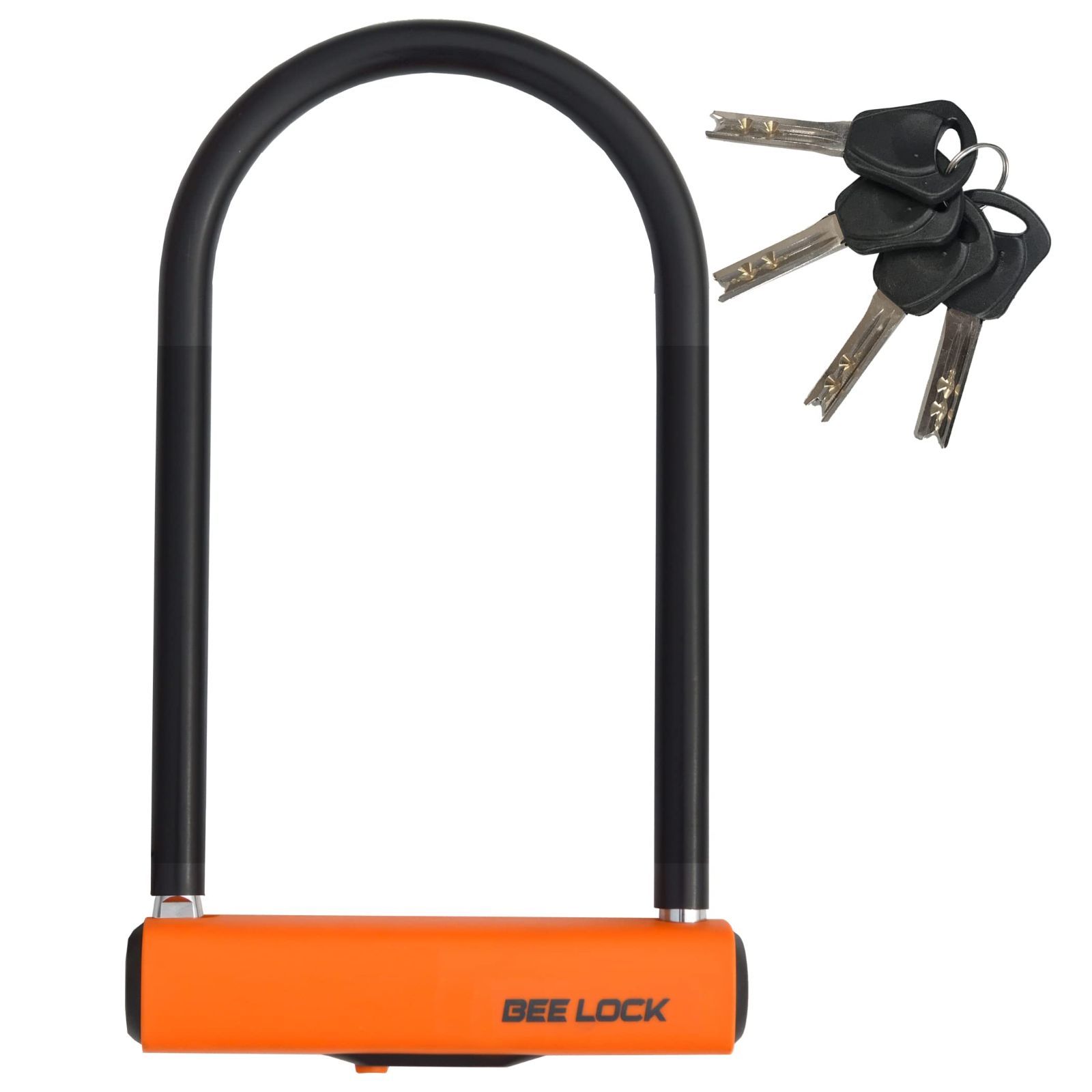 Size 135×250mm 14φ リード工業 LEAD バイク用ロック BEE LOCK ビーロック シャックルロック 135×250mm 14φ LU-206A