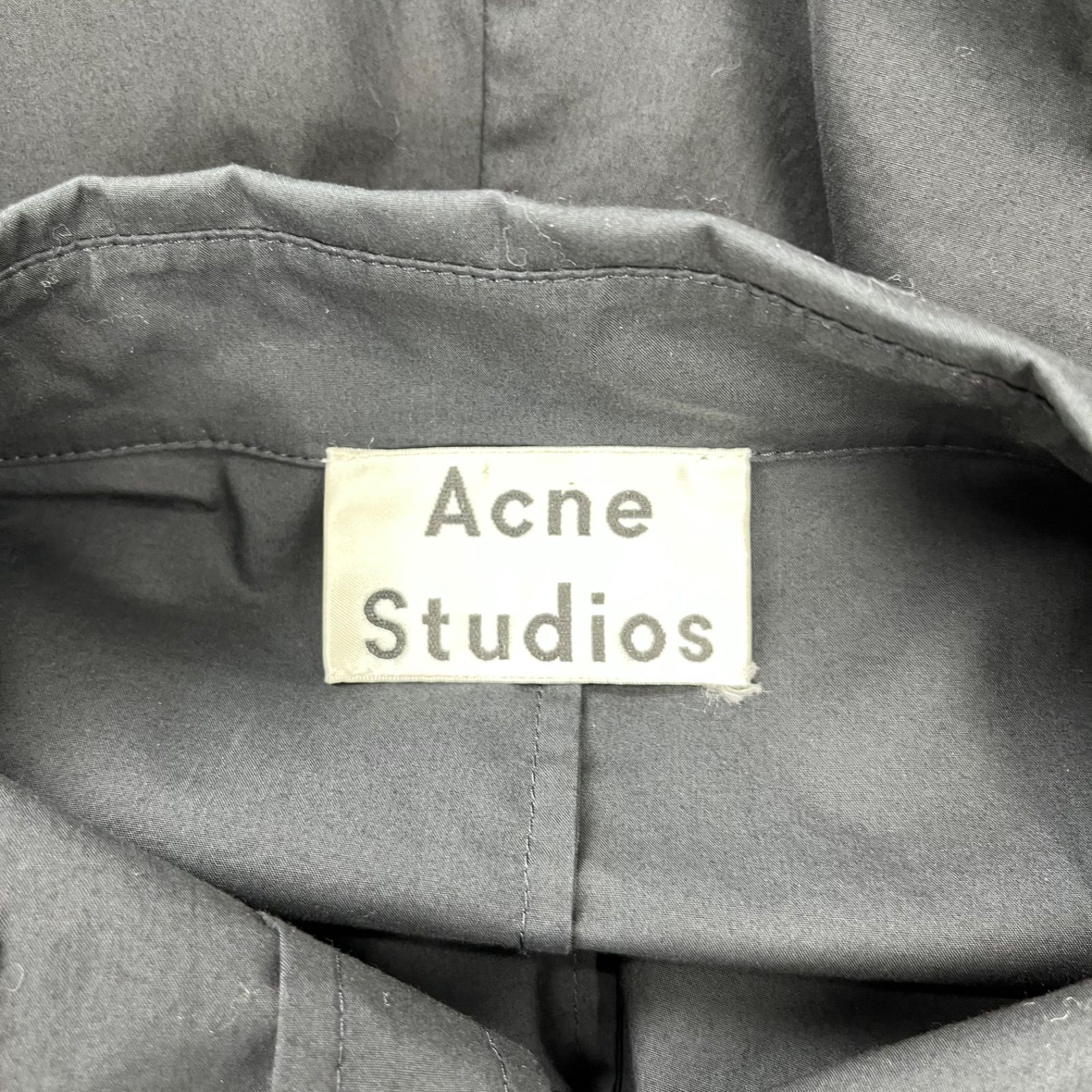 □ Acne Studios アクネステュディオス シャツワンピース ロング