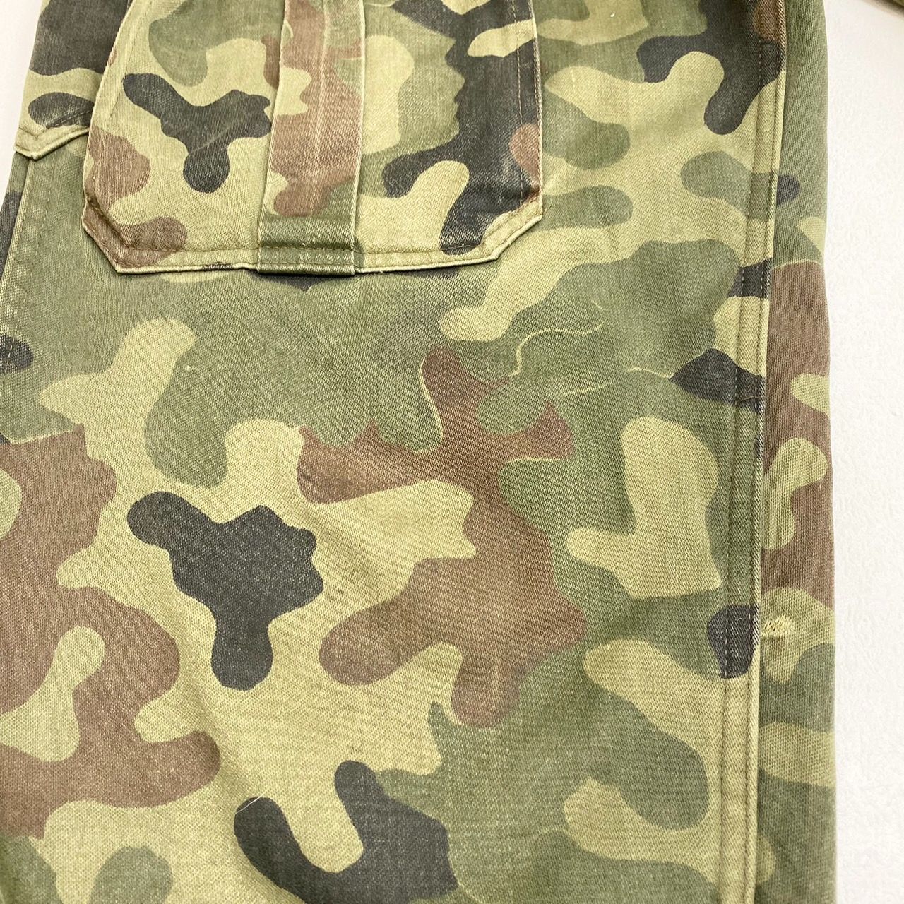 ポーランド軍 カーゴパンツ ミリタリー W38 L31 パンテラカモ柄