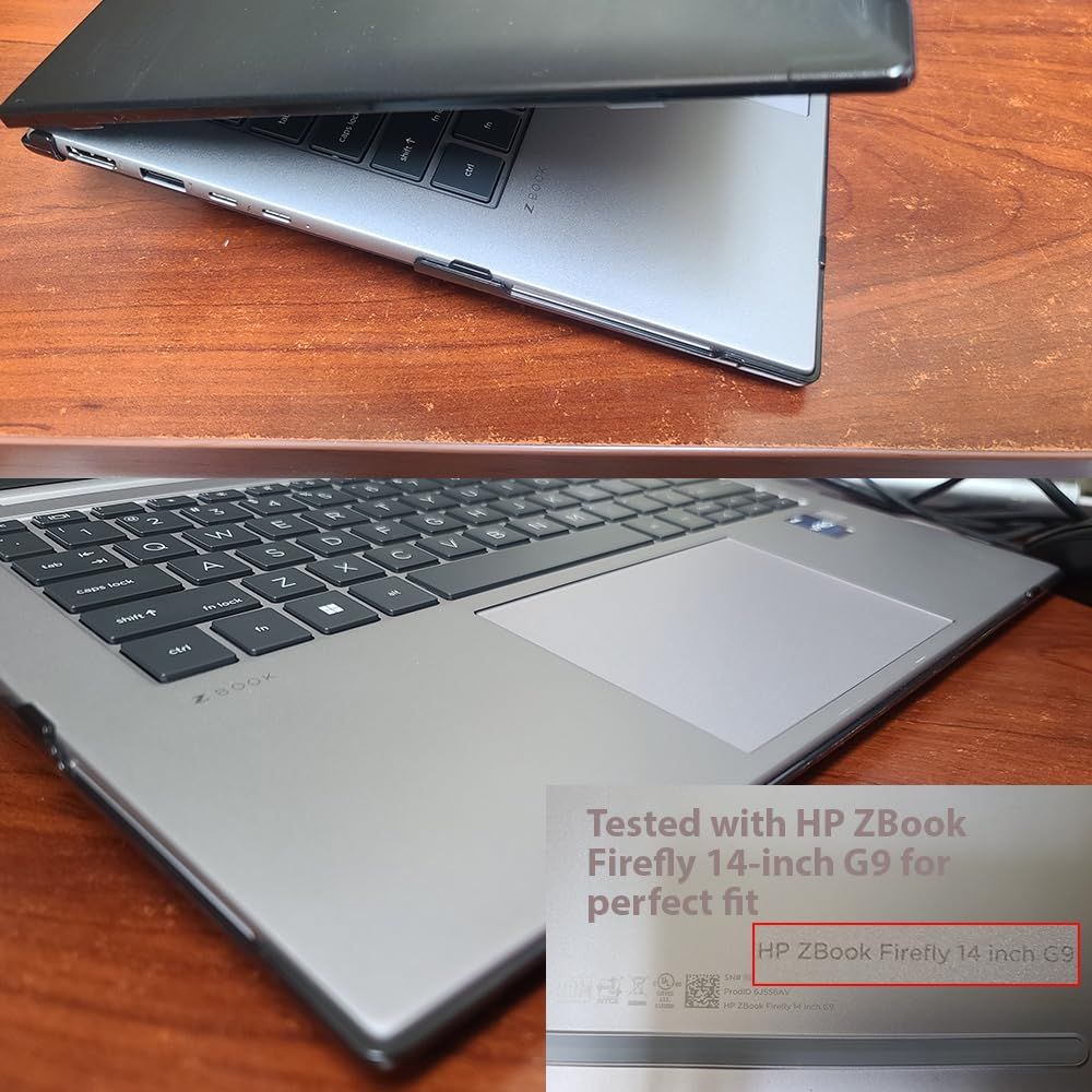 mCover ケース 2022~2023年 14インチ HP EliteBook 840 (Intel CPU) | 845 (AMD CPU) G9 / G10シリーズ ノートブックPC (他のHPモデルには適合しません) - ブラック [ブラック] mCover ケース 14インチ ブルー CPU)| Windows
