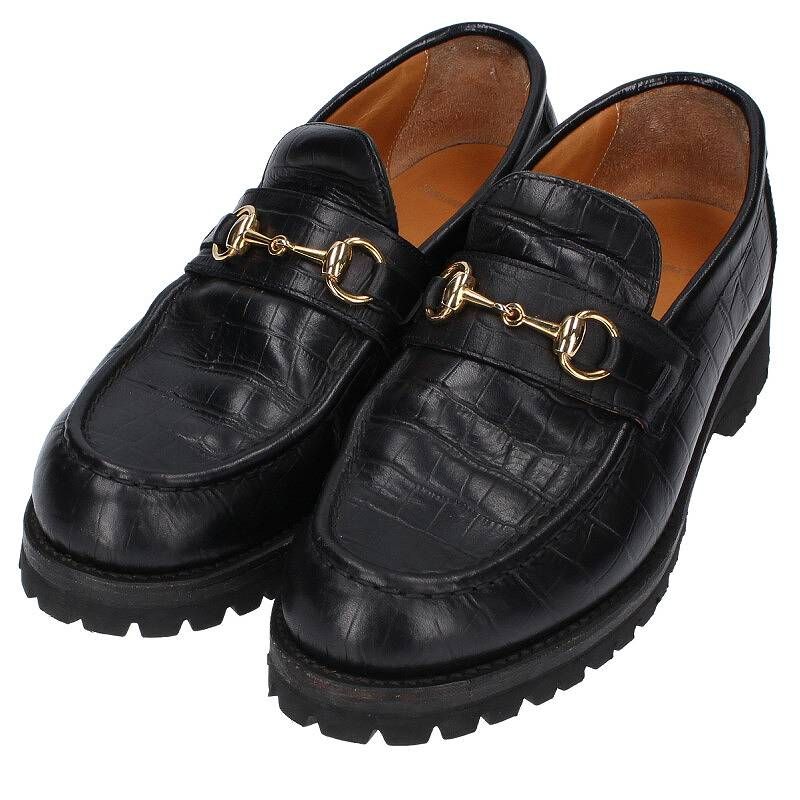 クーティー 23SS Raza Bit Loafer Crocodile - 靴