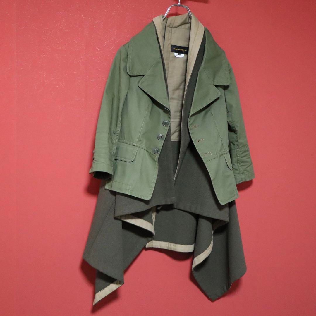 COMME des GARCONS 09AW ワンダーランド期 再構築 コート - メルカリ