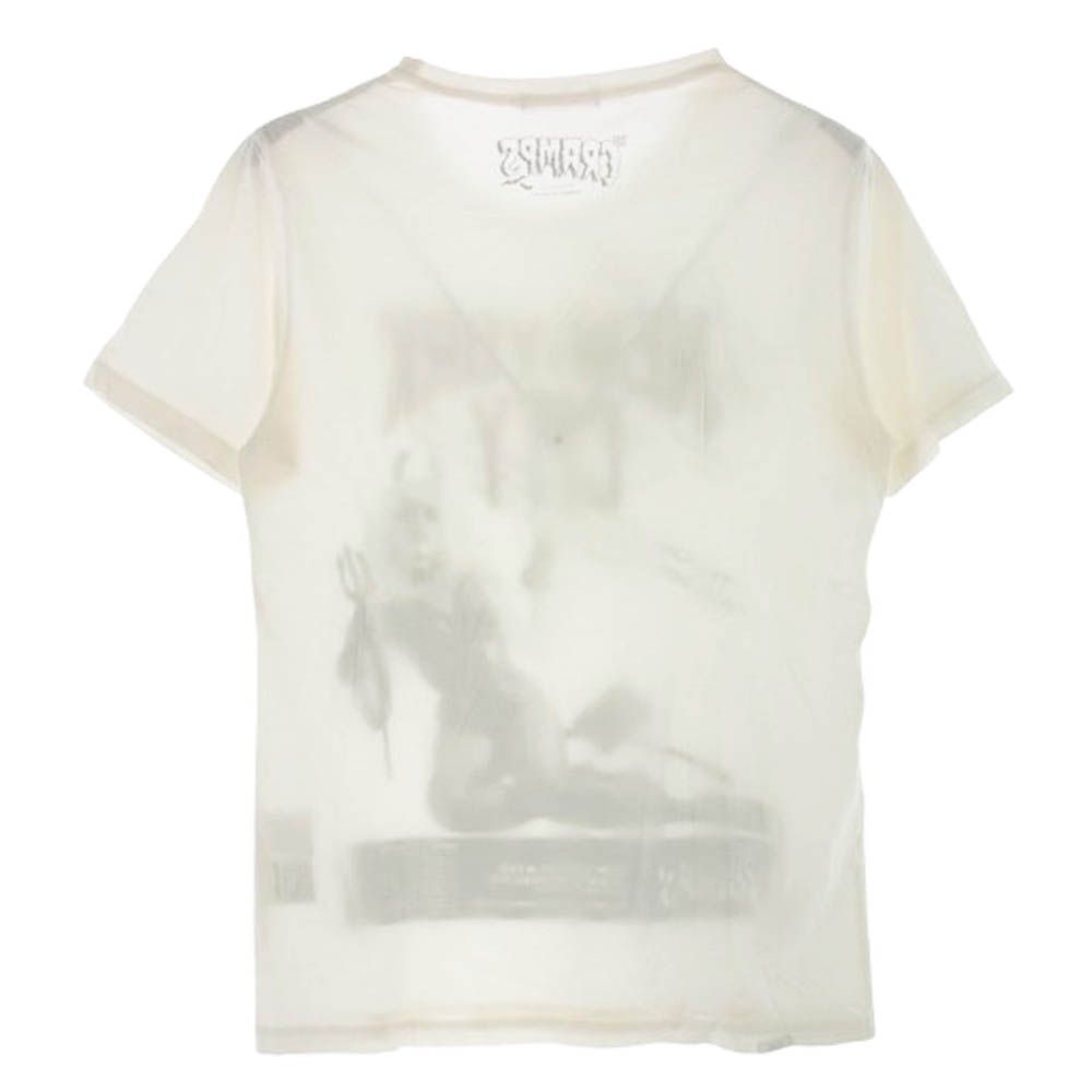Hysteric Glamour　半袖スウェット　CRAMPS　切りっぱなし Hysteric Glamour 半袖スウェット CRAMPS 切りっぱなし Hysteric