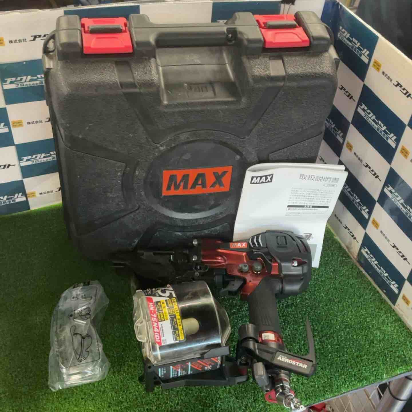 マックス MAX 高圧エア釘打ち機 HN-75N4 D -R 草加店