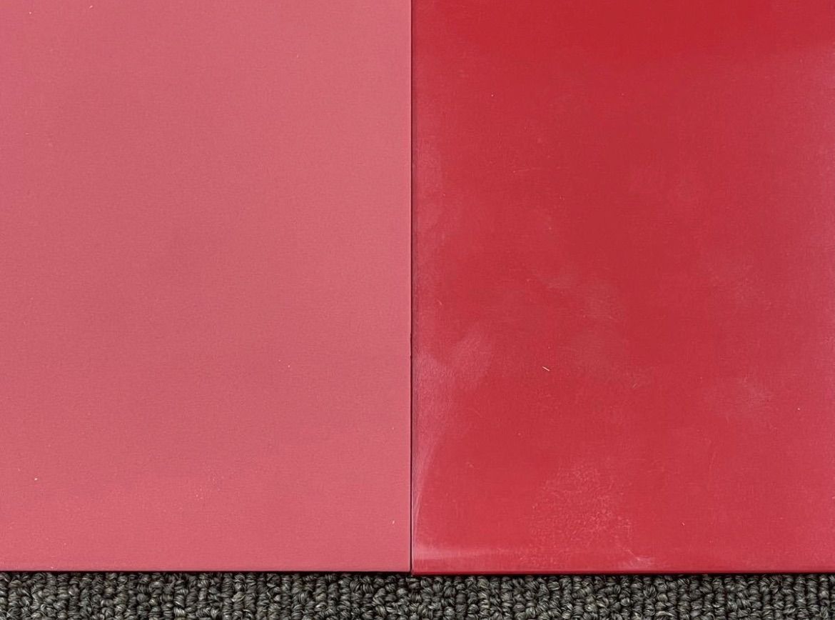 EVA　レッド　２枚　赤　厚さ3ｍｍ　900X600　タレゴム　垂れゴム　泥除け　エバ　デコトラ　アート　レトロ　国産