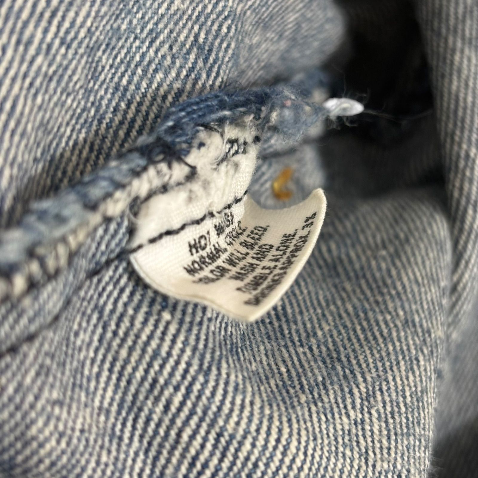 70s Levi's Denim Bush Pant 70年代 リーバイス 42タロン 42talon