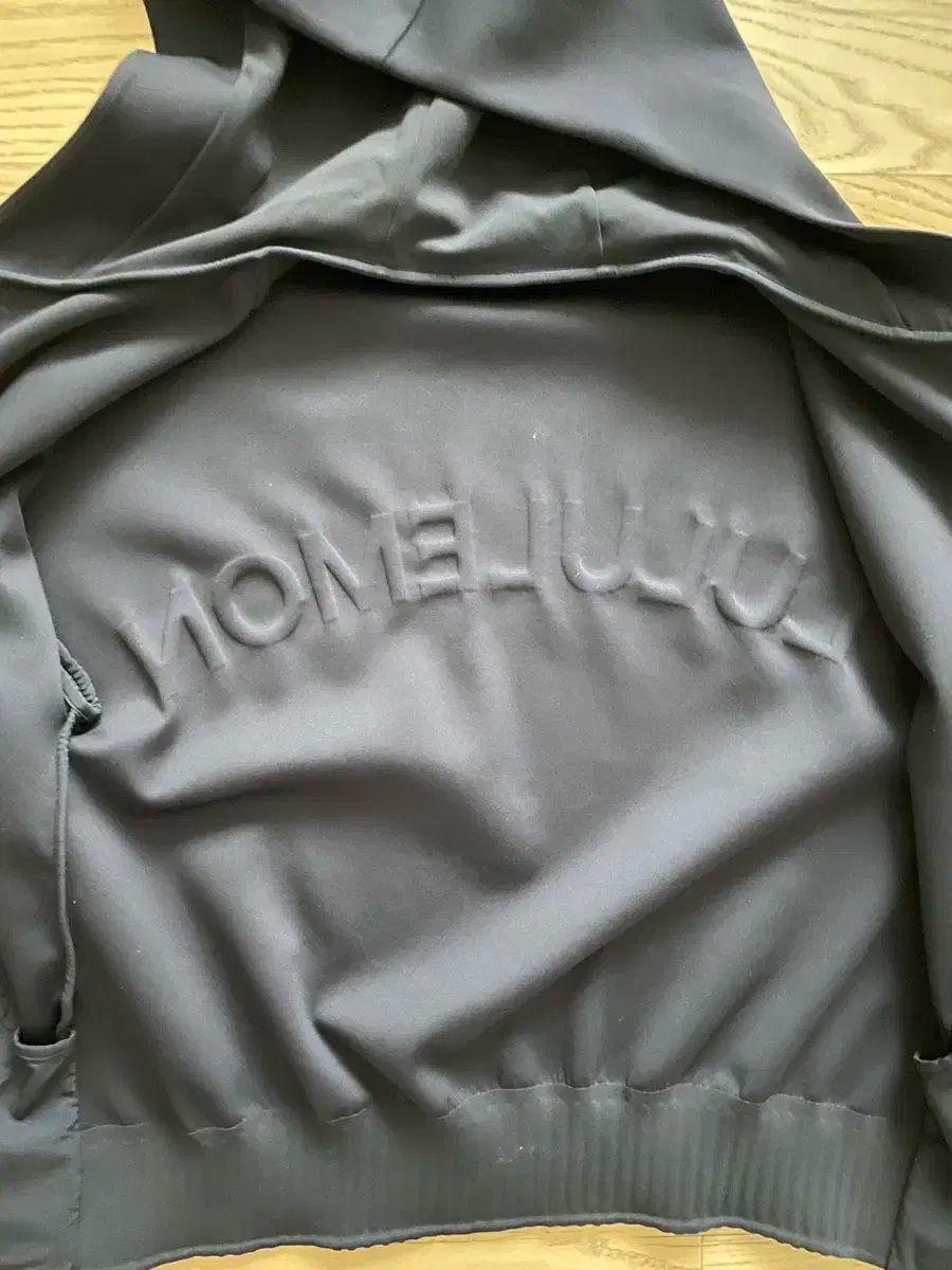  lululemon ルルレモン ネイビー フードジップアップ 44 55 パーカー トップス