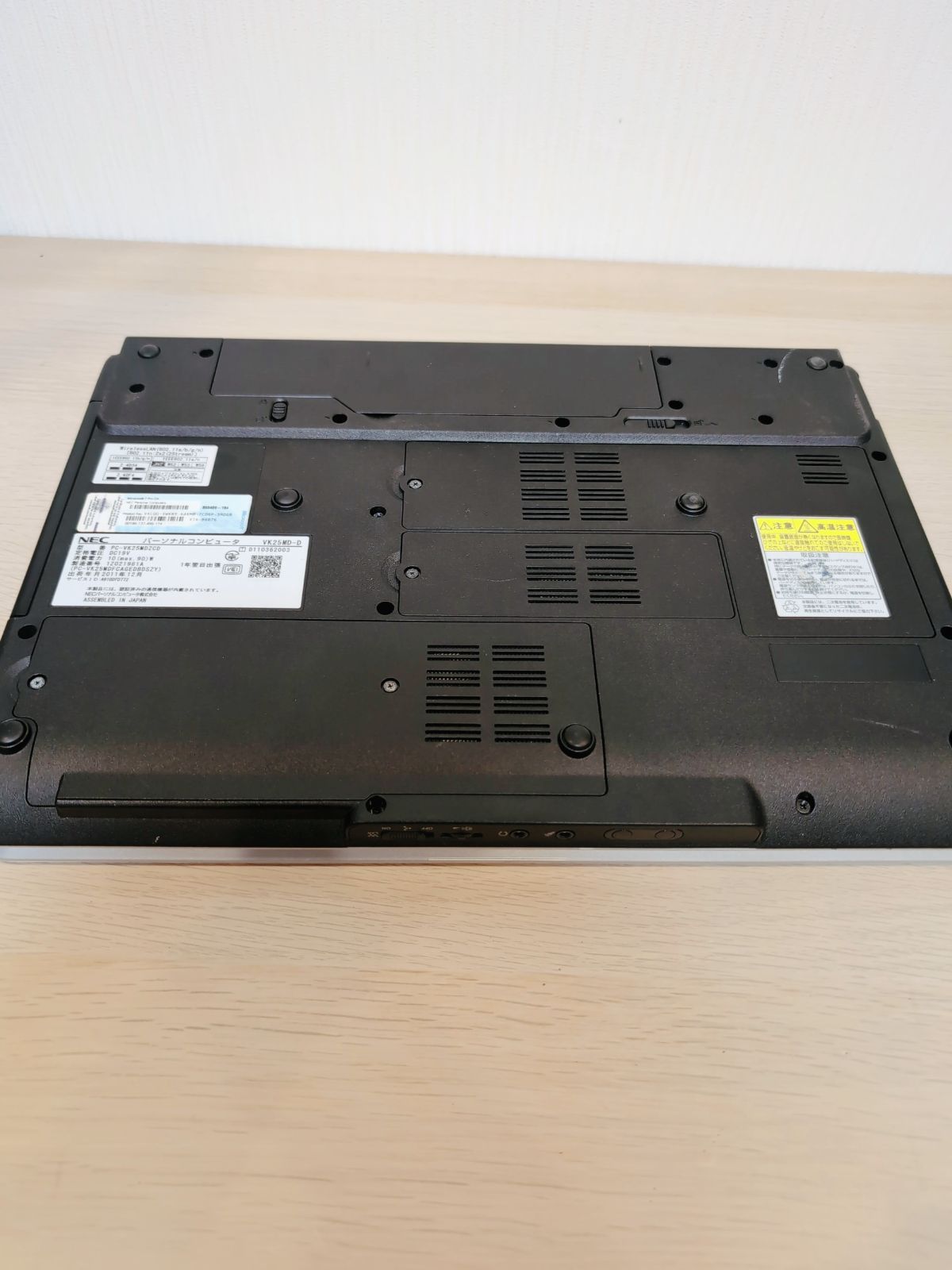 NEC ノートPC VersaPro PC-VK25MDZCD 動作未確認 ジャンク品 - メルカリ