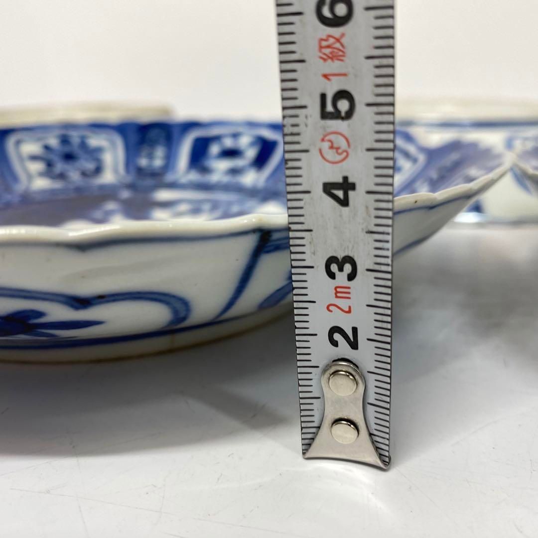 古伊万里 ふよう手七寸皿5枚 直径20.5cm 東K5-0430① - メルカリ