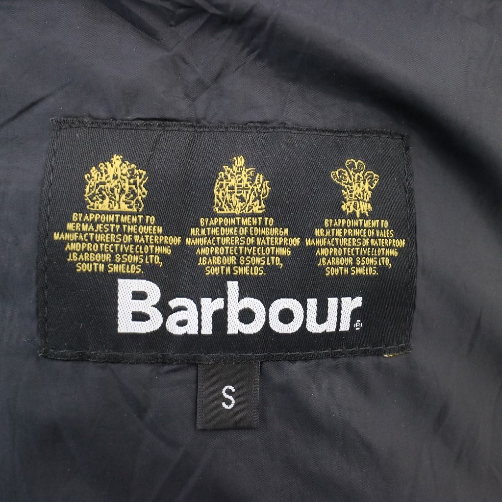 Barbour バブアー キルティング ジャケット コーデュロイ切替 スナップ