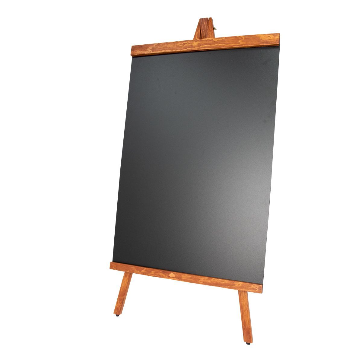 アンティーク木製手作りイーゼル看板　黒板 レトロ 木製イーゼル付き 黒板 ブラックボード 看板 アンティーク風 | A