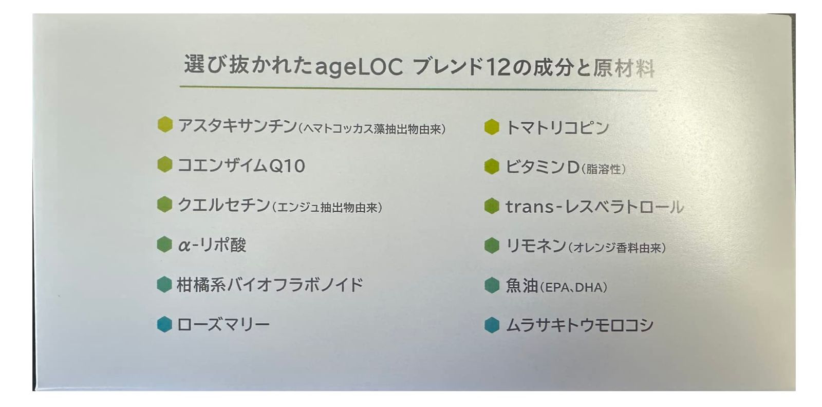 New! ageLOC ユーススパンR 60パック ニュースキン NU SKIN