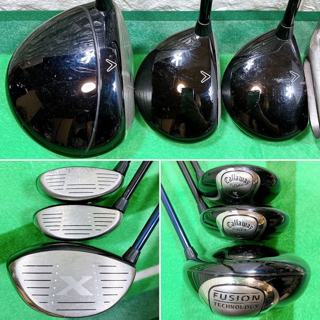 キャロウェイ X シリーズ＆BIG BERTHA X-12 メンズゴルフクラブ