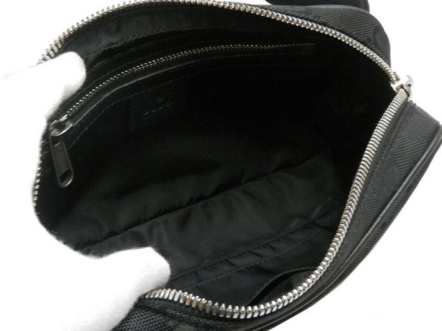 グッチ　オフザグリッド ボディバッグ 631341 GUCCI Off The Grid GG Nylon Belt Bag Black 631341 With Dust