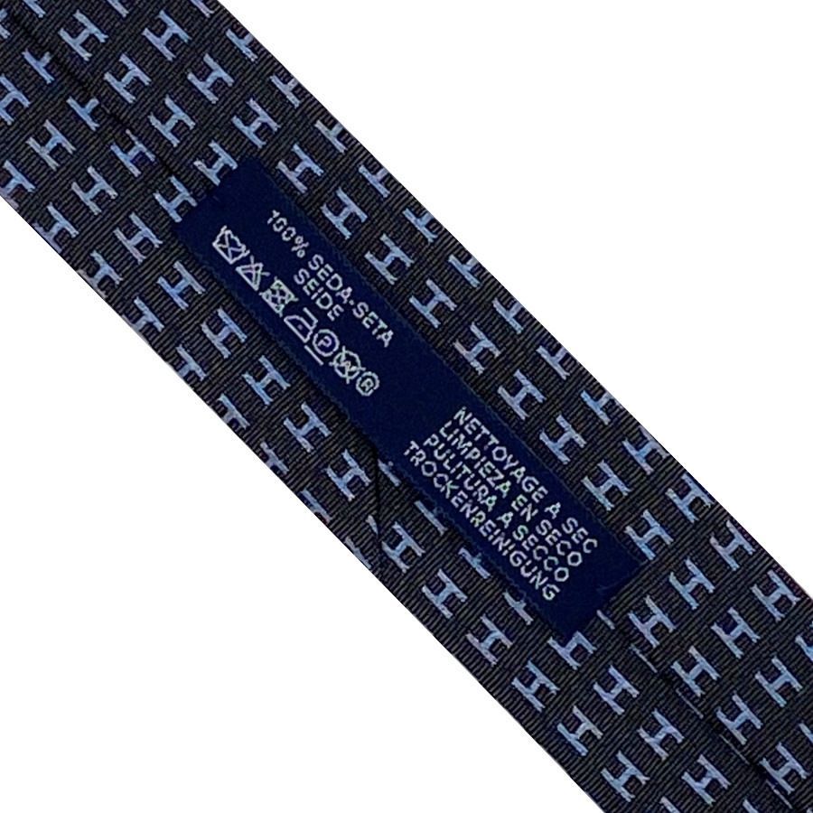 国内完売商品【新品】エルメス HERMES ネクタイ H織りタイ バイカラー