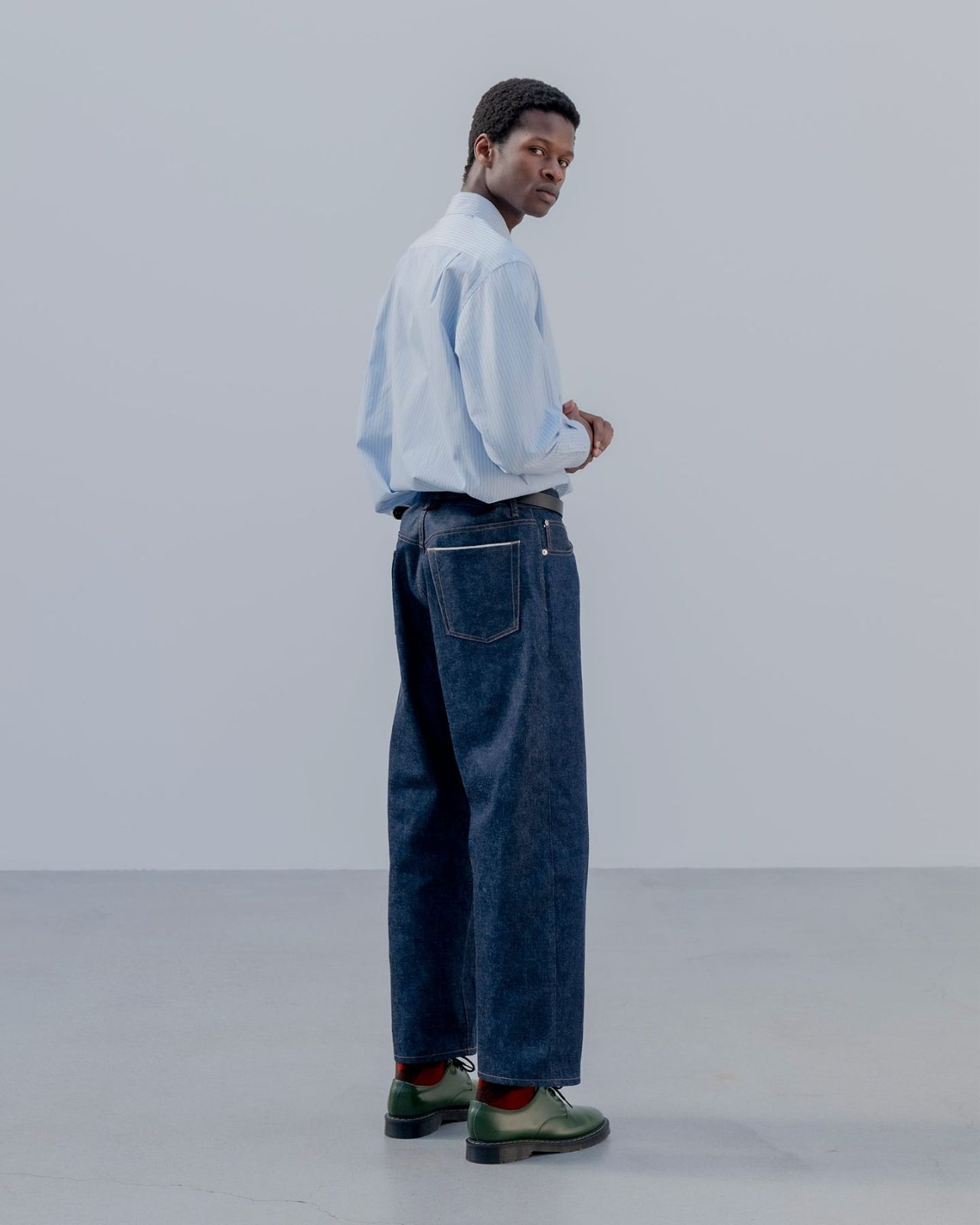 uniform experiment RIGID DENIM REGULAR-FIT JEANS ジーンズ UE 