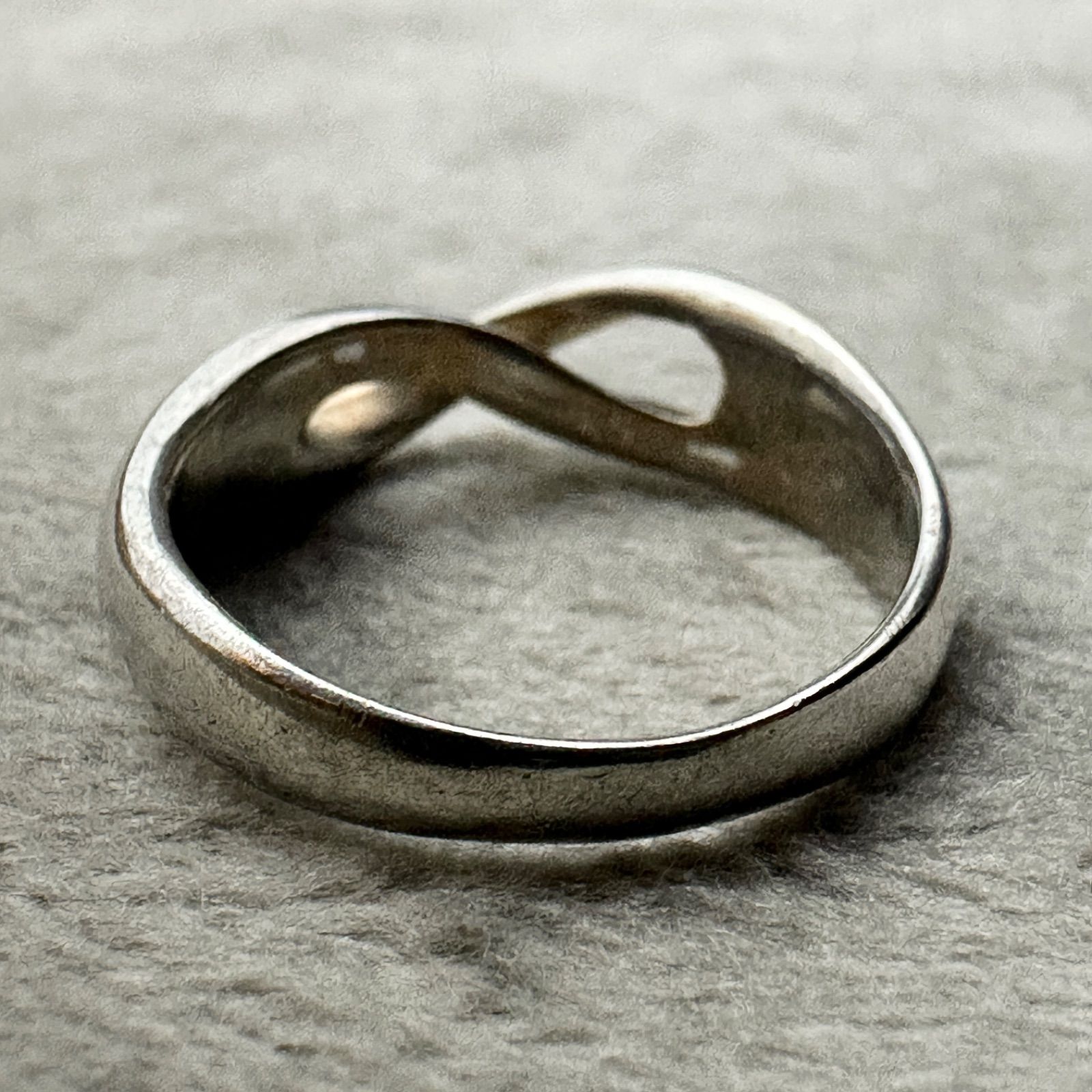 Tiffany&Co. infinity ring 約9号 silver925 ティファニー