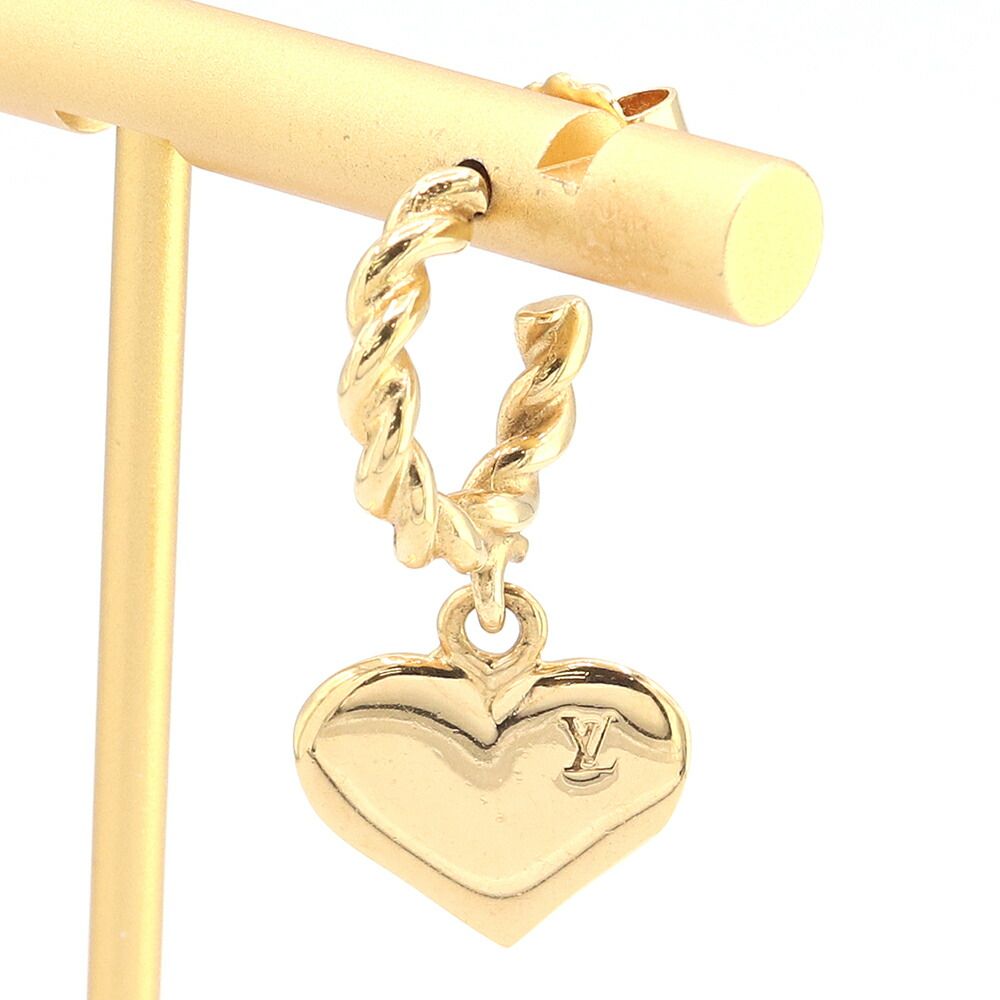 ルイヴィトン 片耳ピアス エセンシャルV M68153 LOUIS VUITTON Vリング