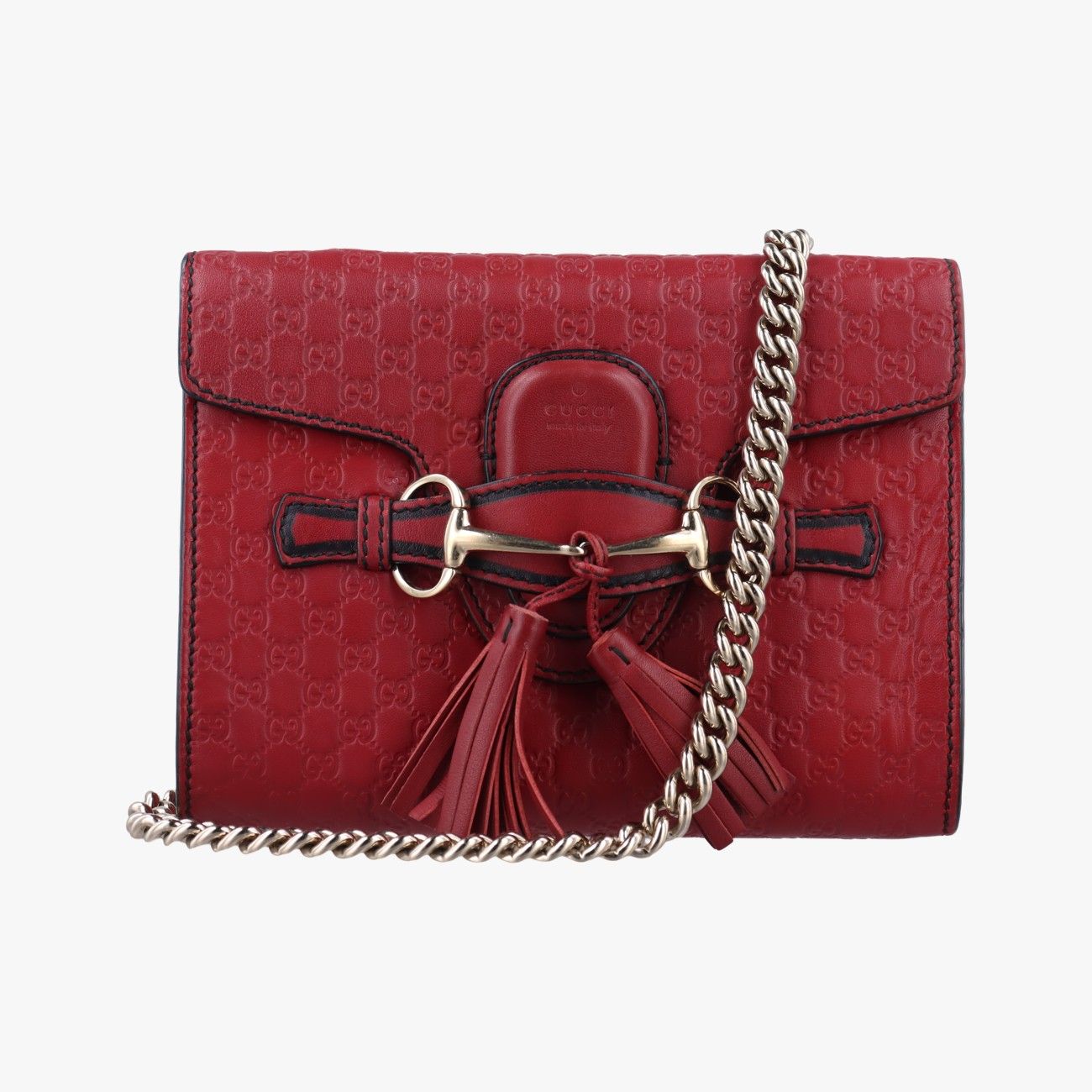 グッチGucciエミリー レッド レザー 449636 F024366821