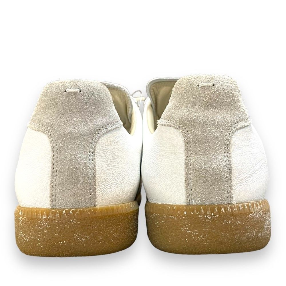 MAISON MARGIELA Lambskin and calf-split ジャーマントレーナー