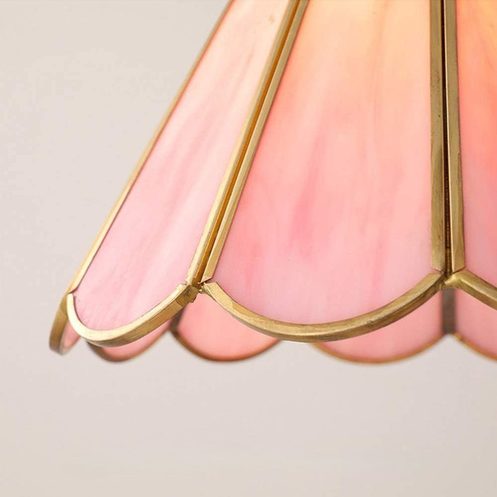 ペンダントライト フラワーズ ステンドグラス LED対応 ガラス 吊り下げ照明 照明器具 ピンク 和風 E26 シンプル おしゃれ NEXPOTALLINN_EU