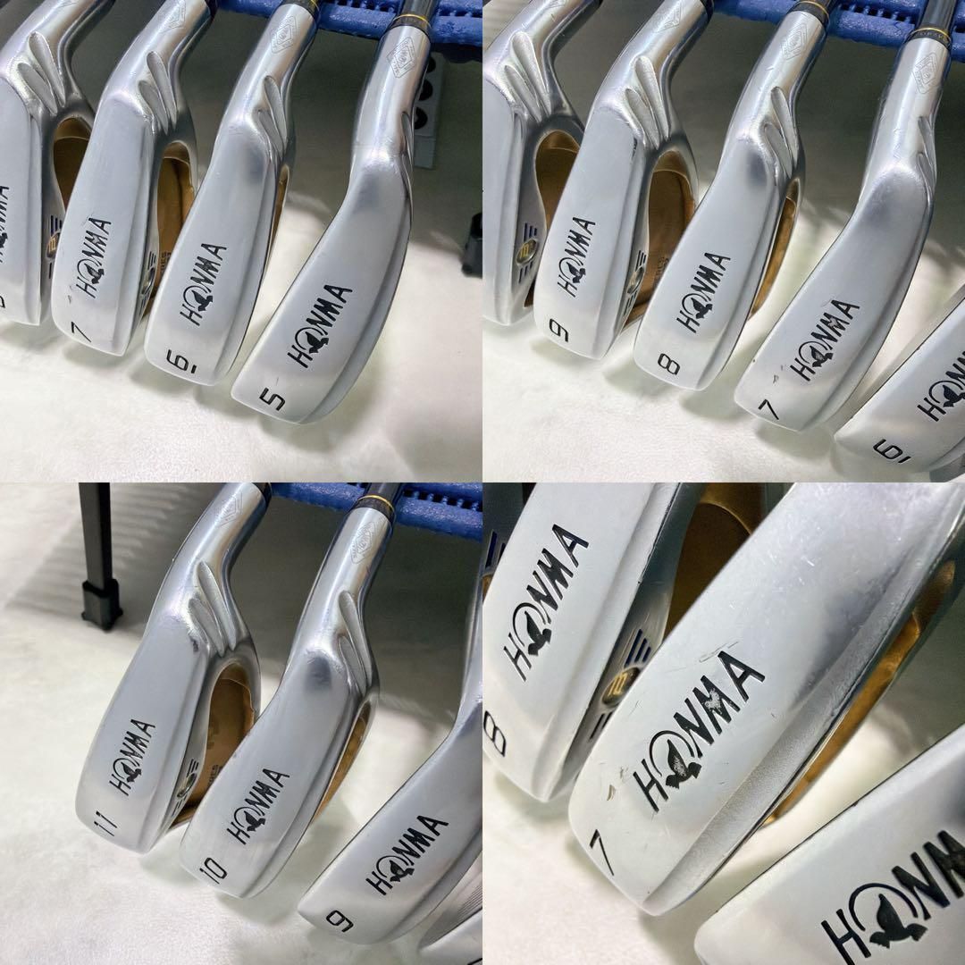 高級 ホンマゴルフ BERES MG702 7本アイアンセット R 3S金 - メルカリ