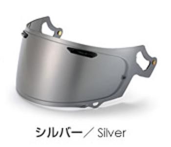 T s ティーズ ミラーシールド Arai VAS-Zブローシールド スモークベース チタンシルバー