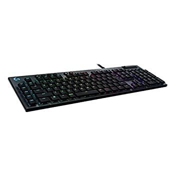 【中古】(未使用･未開封品)Logicool G ロジクール G ゲーミングキーボード 有線 G813 薄型 GLスイッチ タクタイル メカニカル キーボード 日本語配列 LIGHTSYNC RGB USBパ