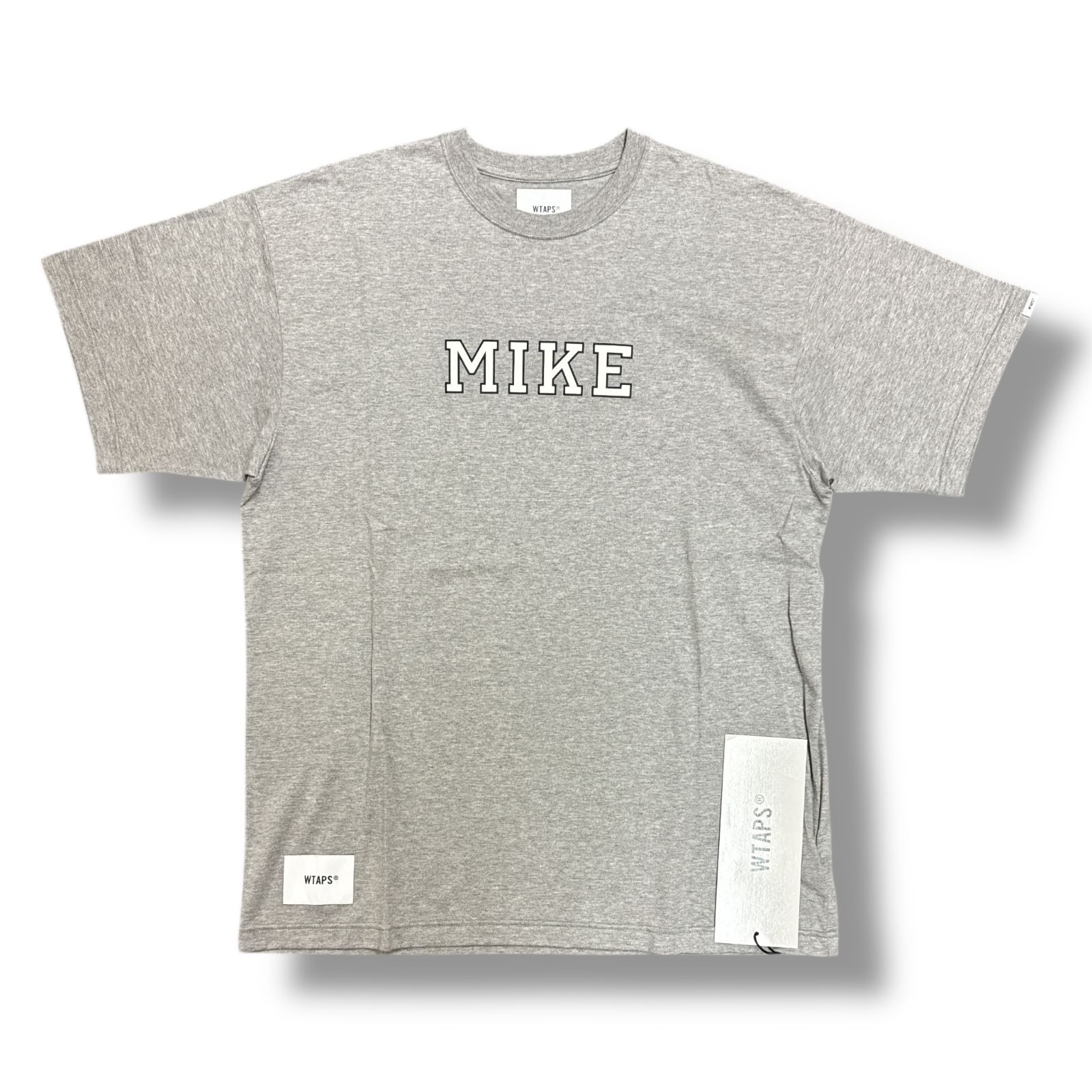 WTAPS◇×Champion/カレッジロゴ/Tシャツ/M/コットン/BLK/C8-B363