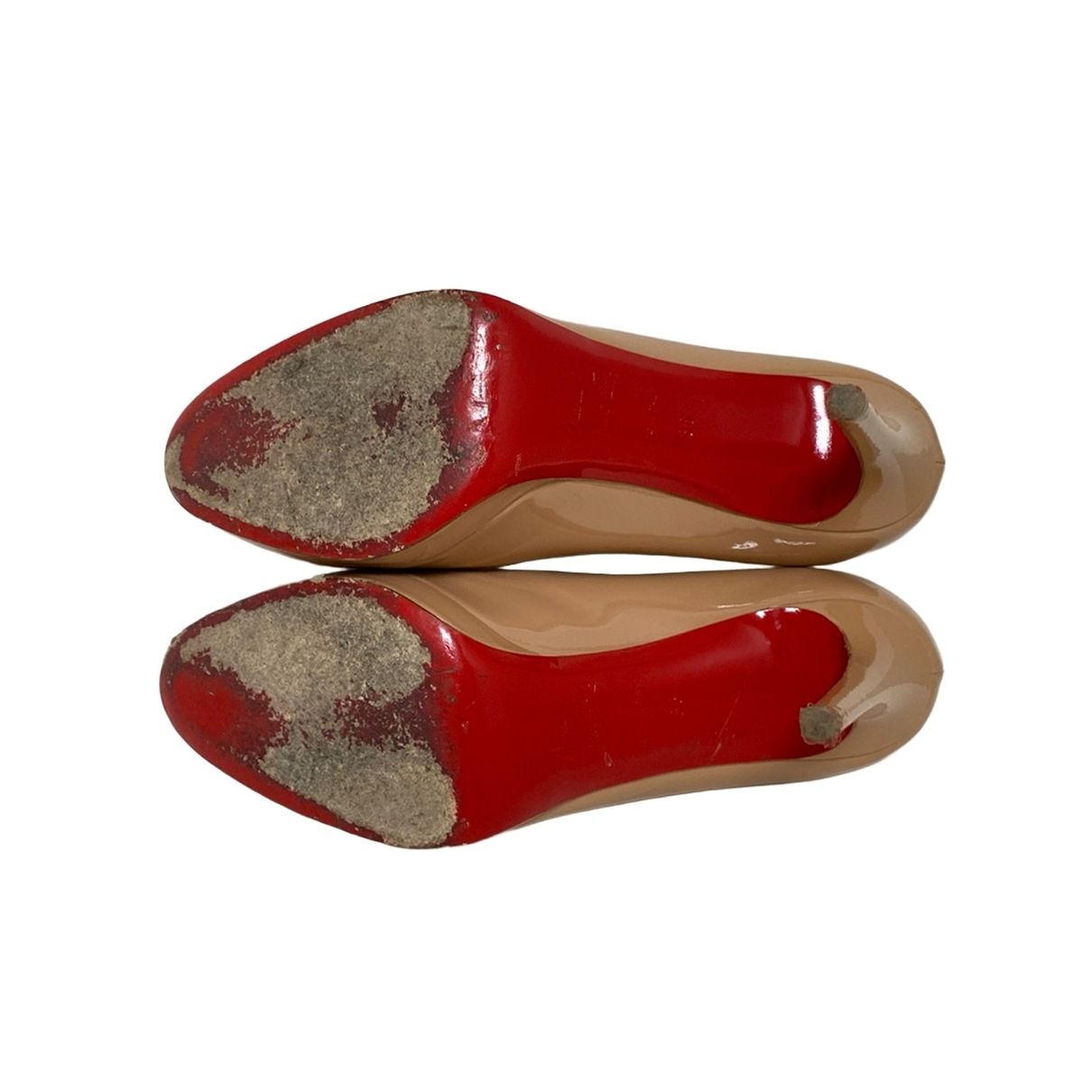 クリスチャンルブタン ベージュパンプス Christian Louboutin - CHRISTIAN LOUBOUTIN(クリスチャン