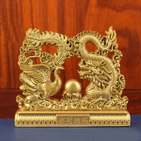 金色の龍 Amazon.co.jp: [AiO JAPAN] 風水 龍 ゴールドドラゴン ーVer3ー