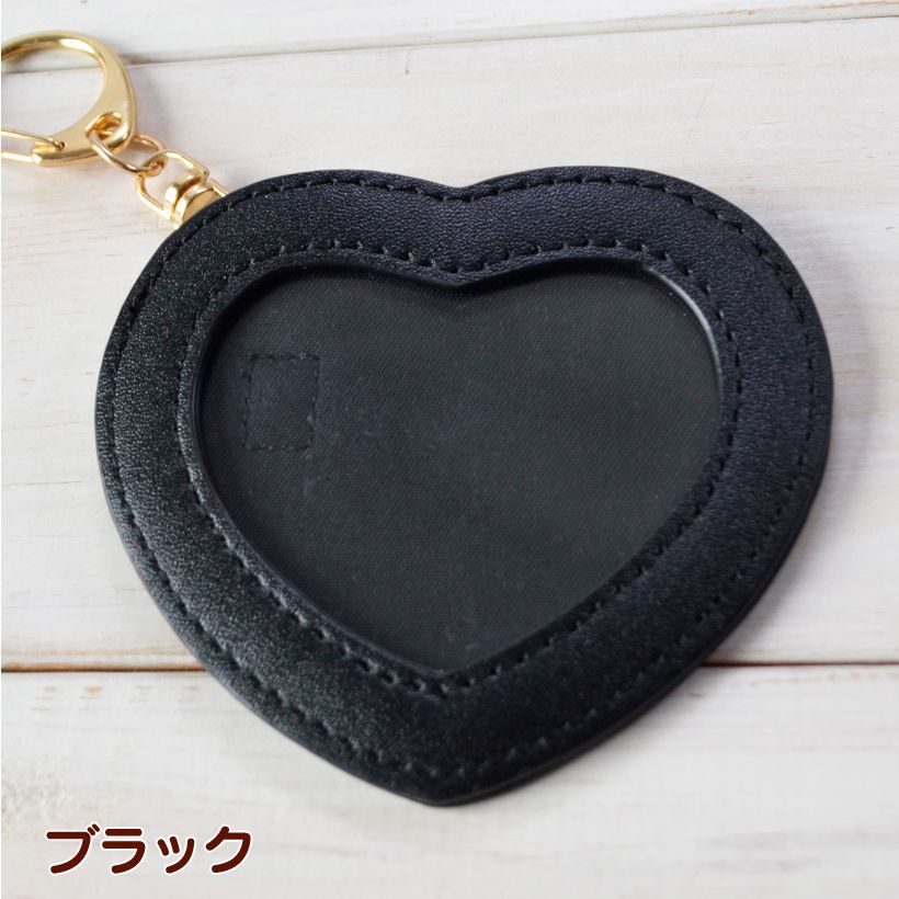 推し活 缶バッチケース フォトケース 【 ハート 缶バッチ ケース
