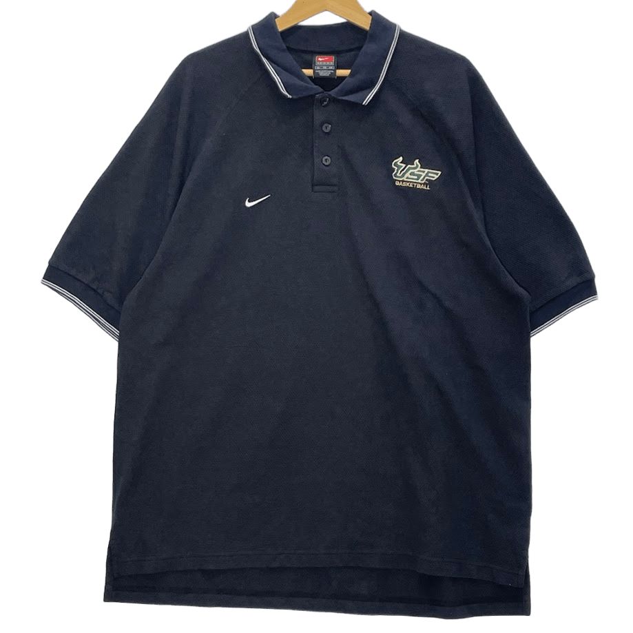 【デッドストック】 NIKE 90s ポロシャツ　USA 90s バスケ デッドストック】 NIKE 90s ポロシャツ USA 90s バスケ トップス