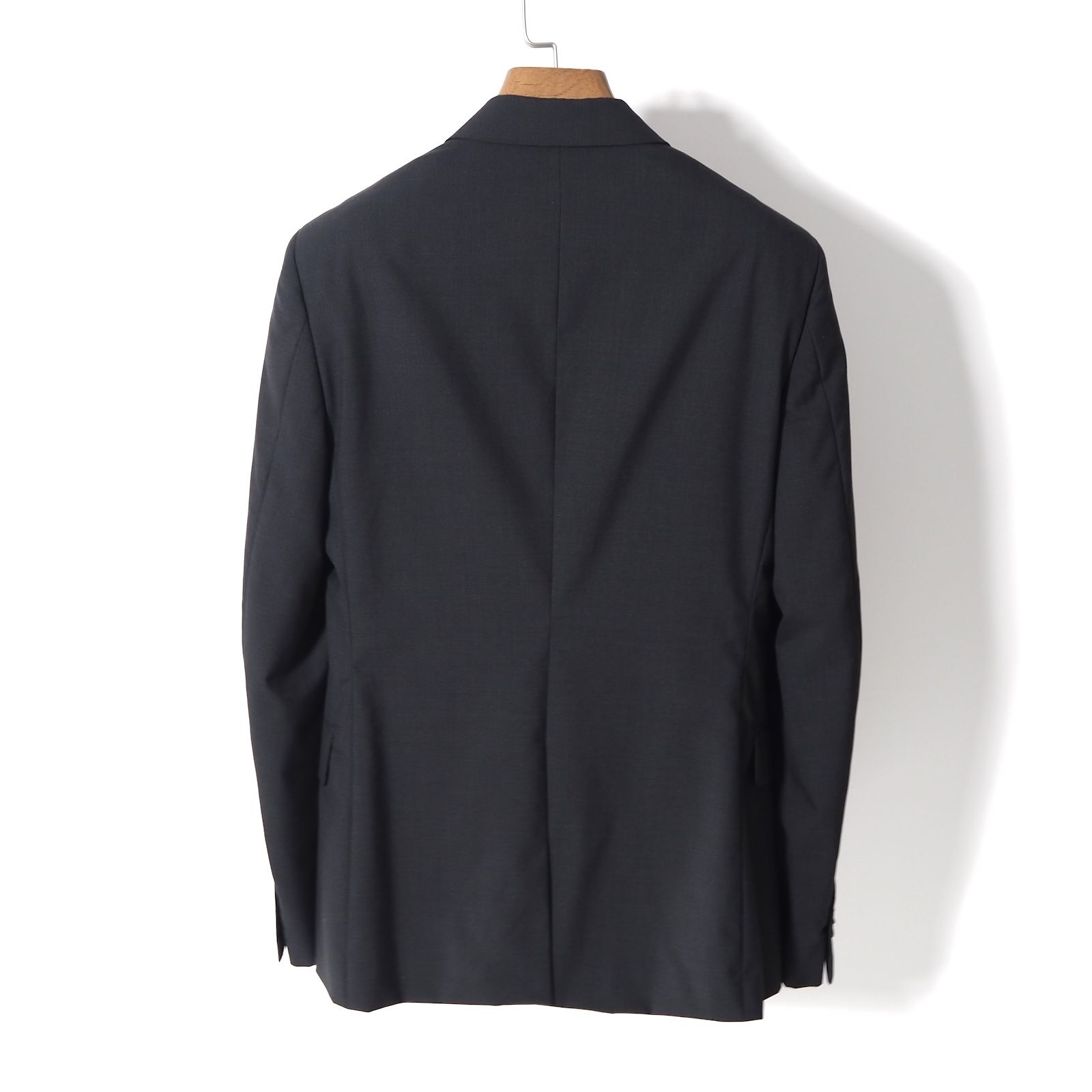 美品　PRADA プラダ　ウール　チェック　パイピング　スーツ　セットアップ 6f0c6f86ffb740823c4d04625414a0
