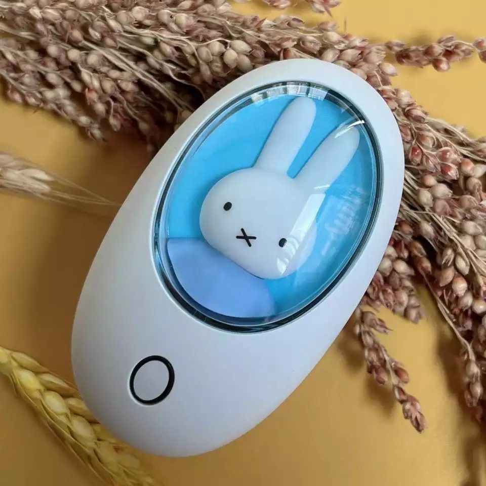 オレンジ】まんまる充電器＆カイロ miffy ミッフィー ハンドウォーマー 