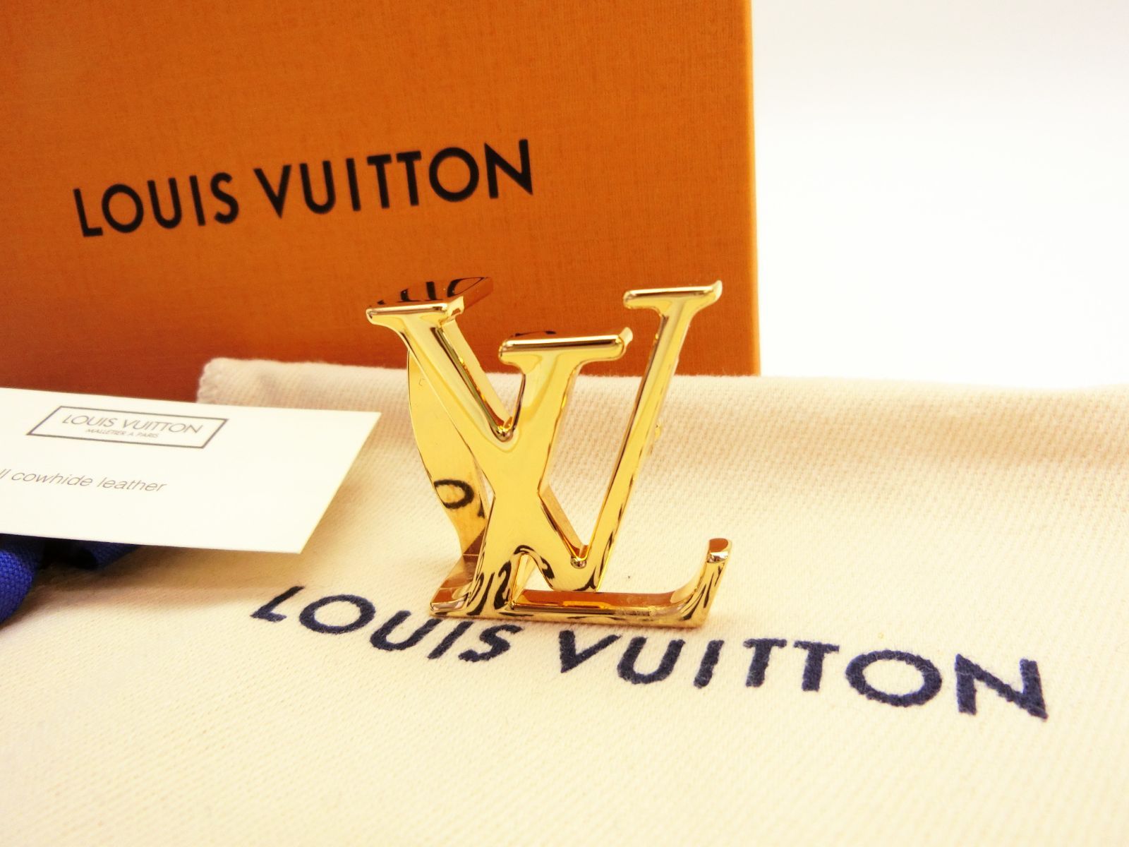 【メルヘンチック様】未使用級✨ルイヴィトン サンチュール・LVイニシャル モノグ LOUIS VUITTON ルイヴィトン M0256 サンチュール LVイニシャル