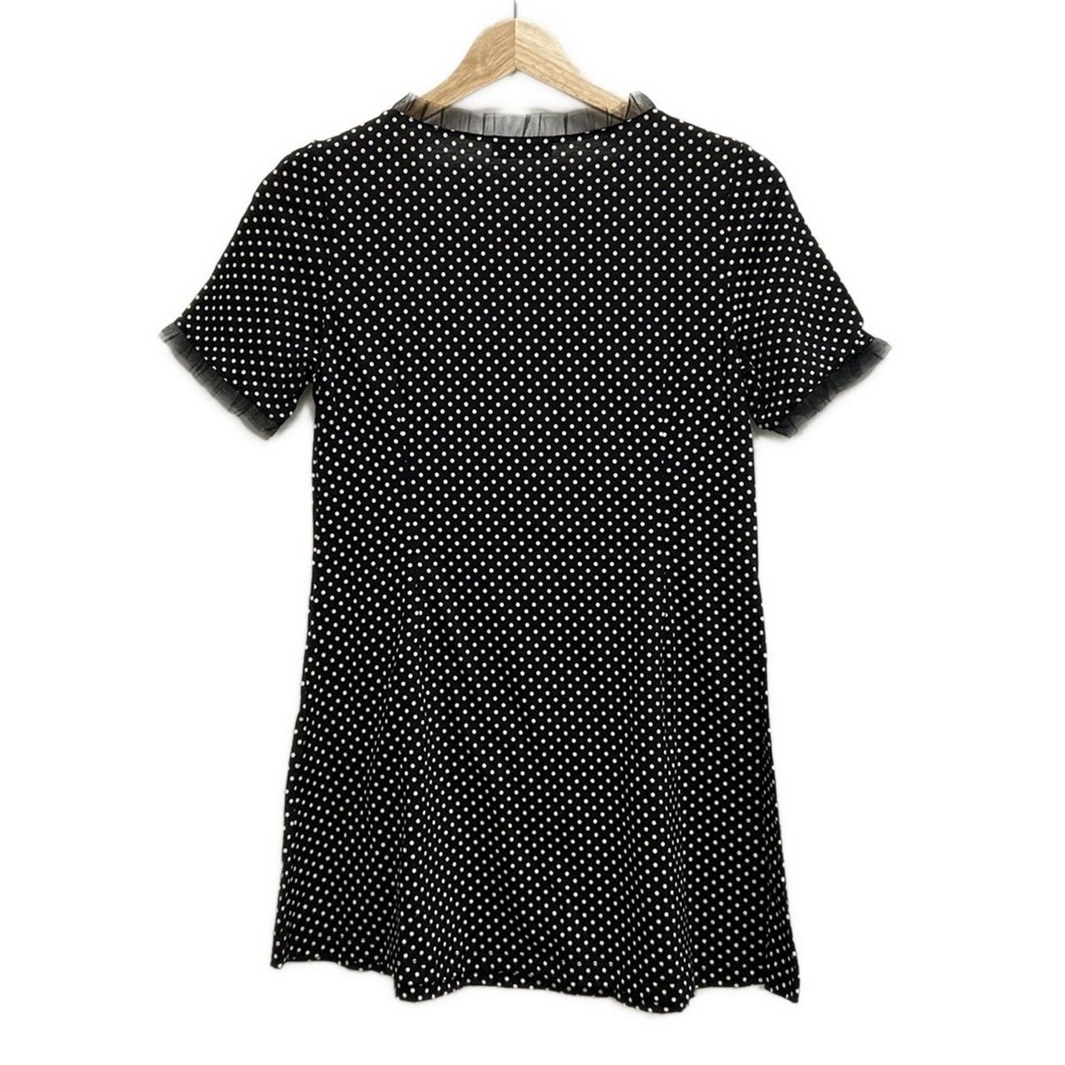 AUSTIN REED ブラック　チュニック 美品 AUSTIN REED オースチンリード 総レース チュニック 黒 38