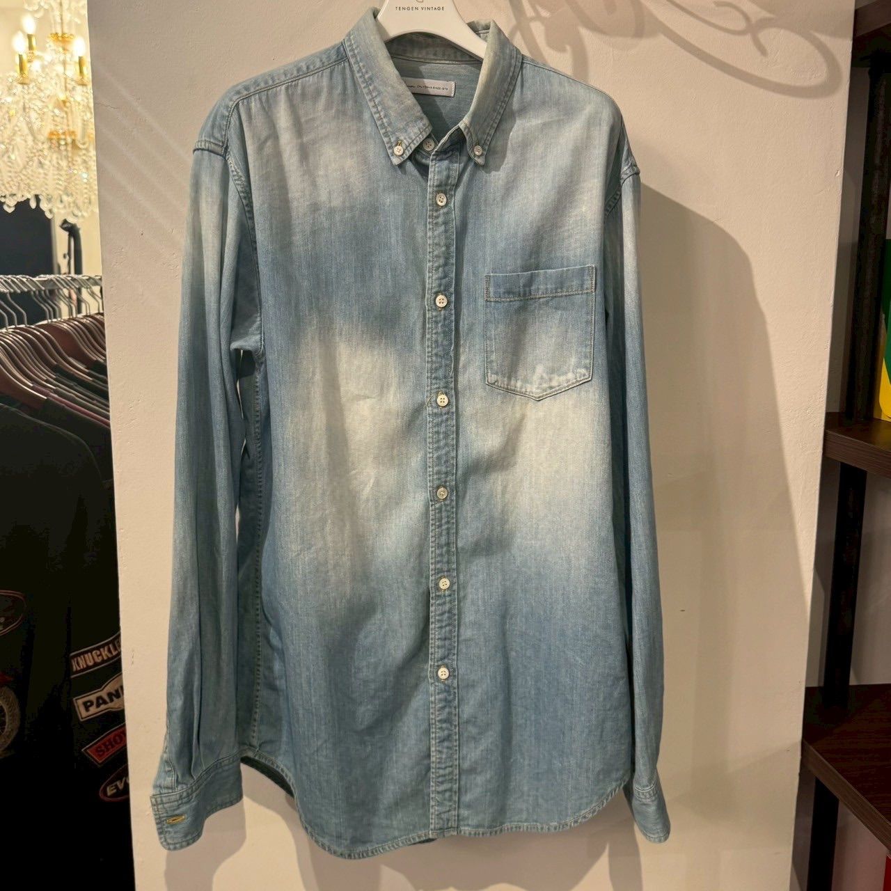 ❤ ロンハーマン Ron Herman デニムシャツ ブルー キッズサイズ 160cm