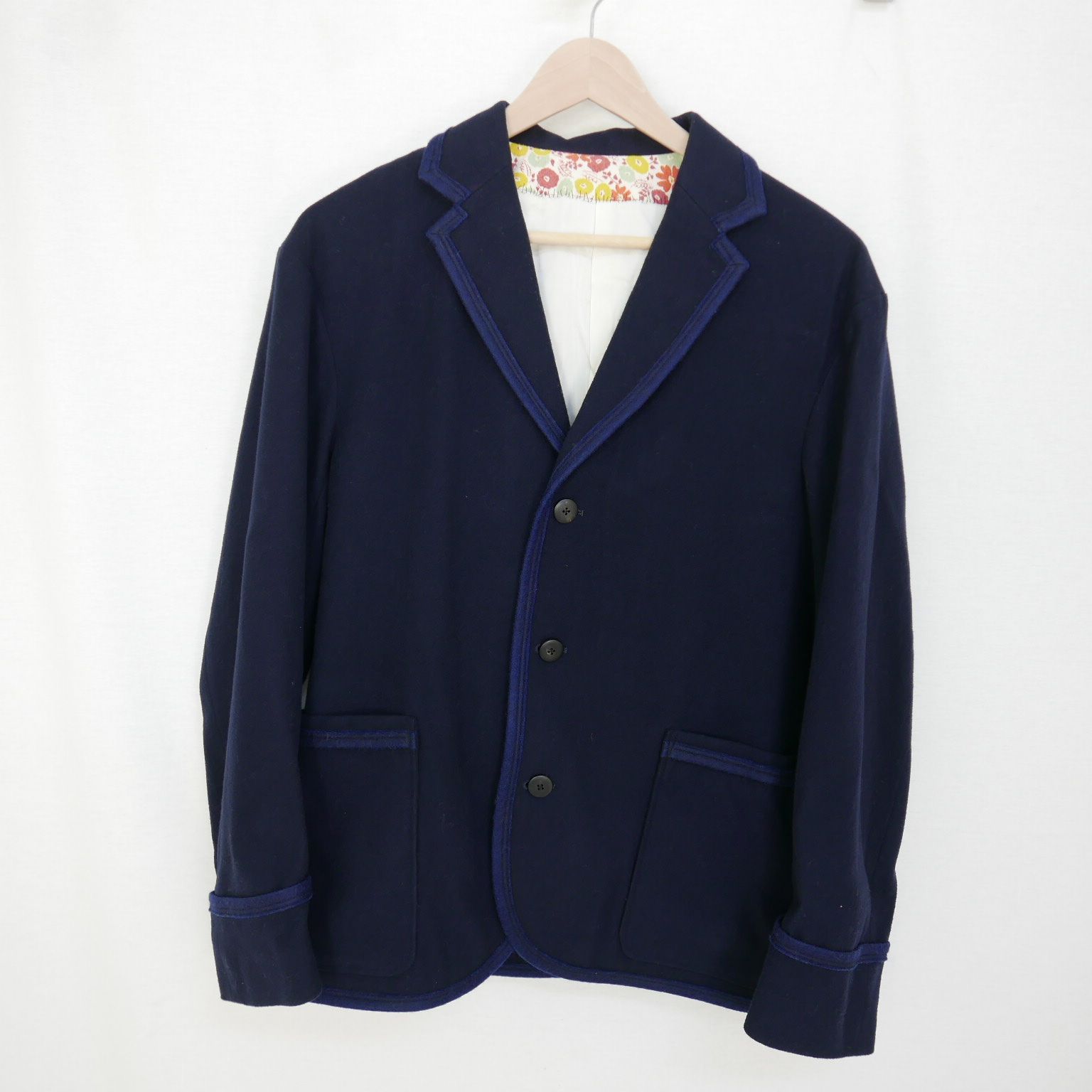 23SS visvim ビズビム ACADEMIA JKT (W/L) メンズ ウール パイピング 