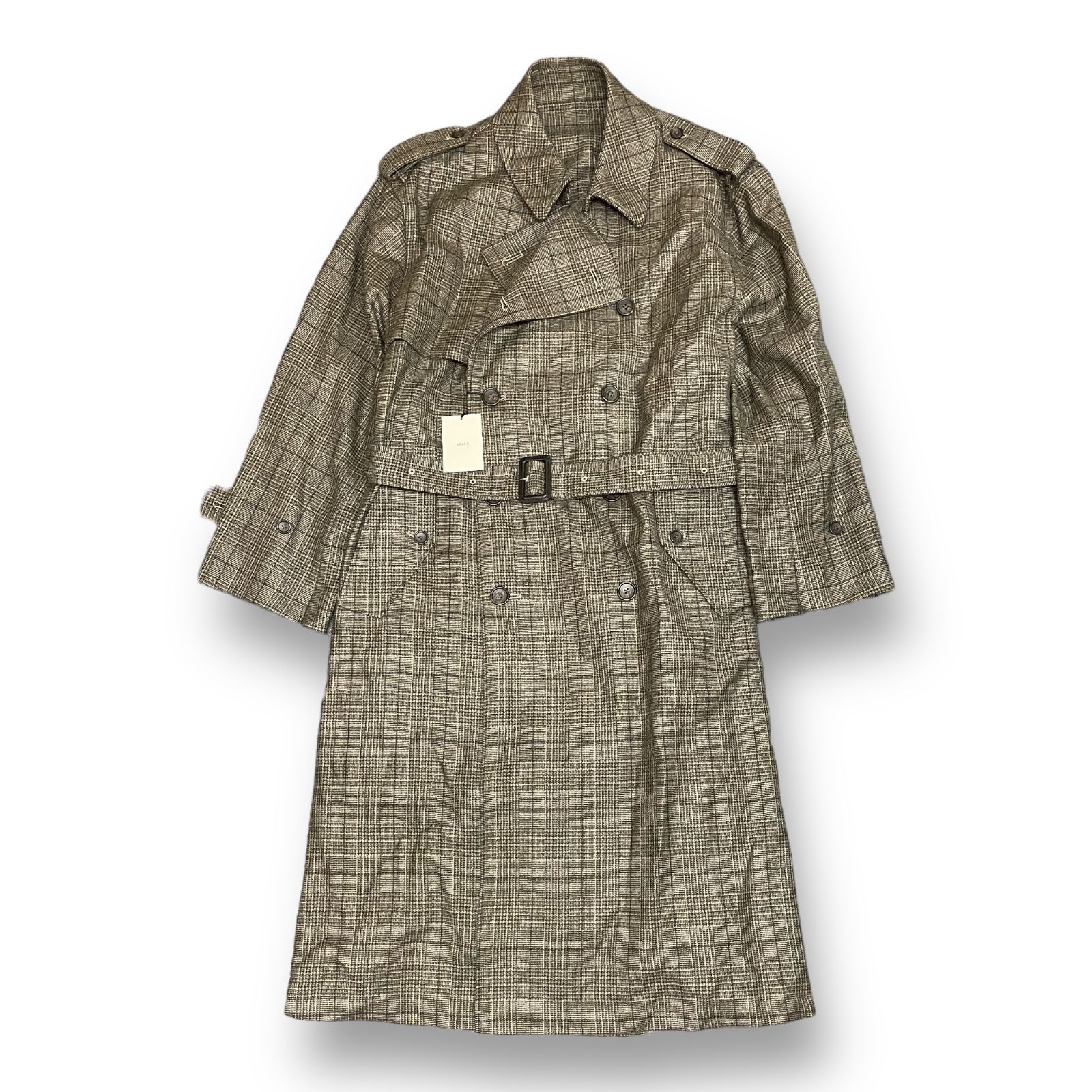 steinトレンチコート （stein(シュタイン)/DOUBLE SHADE TRENCH
