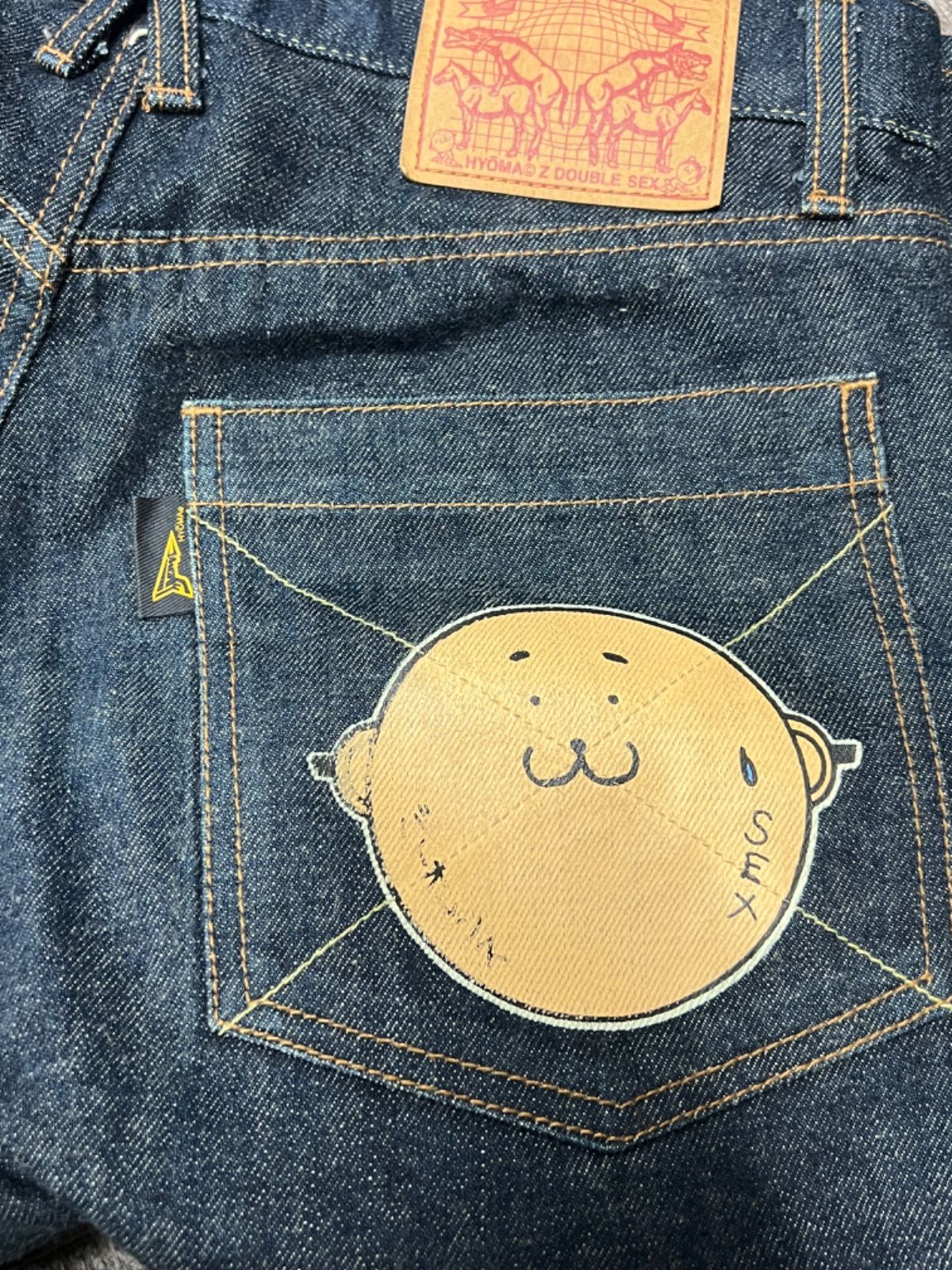 希少 HYOMA ヒョーマ　ヒョーマくん　デニム　ショートパンツ 希少 HYOMA ヒョーマ ヒョーマくん デニム ショートパンツ