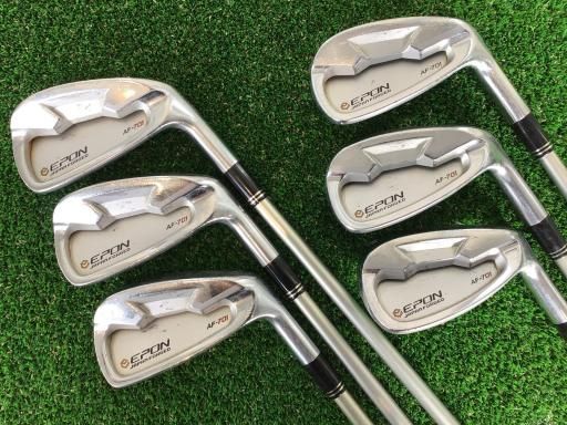 エポンゴルフ株式会社 EPON AF-701 6S アイアンセット IR 純正特注シャフト フレックスS メンズ 男性用 右利き 右用 Cランク ゴルフクラブ