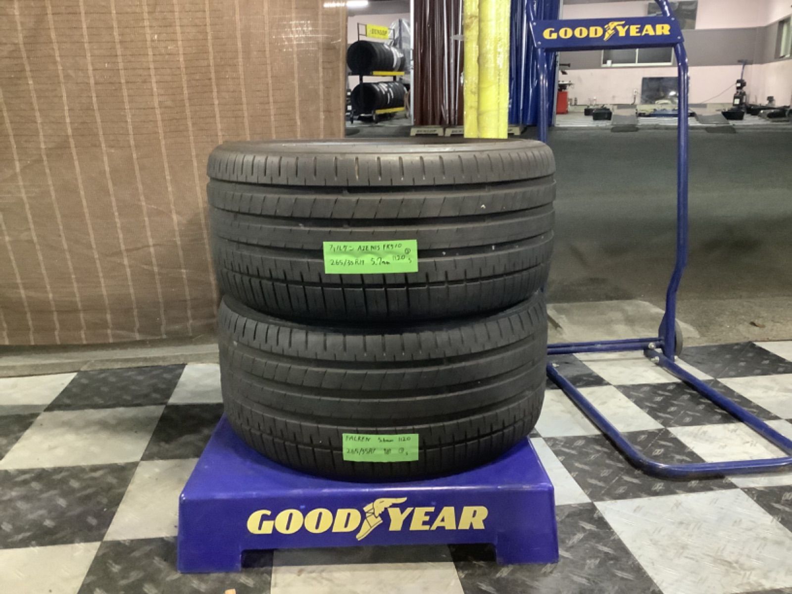 送料込み］265/35/R19 2020年製 FALKEN AZENIS FK510 ファルケン  