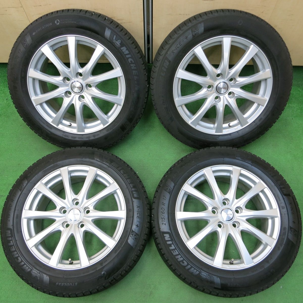 ミシュラン スタッドレスタイヤ X-ICE3+ 195/65R15 純正ホイール 苦き