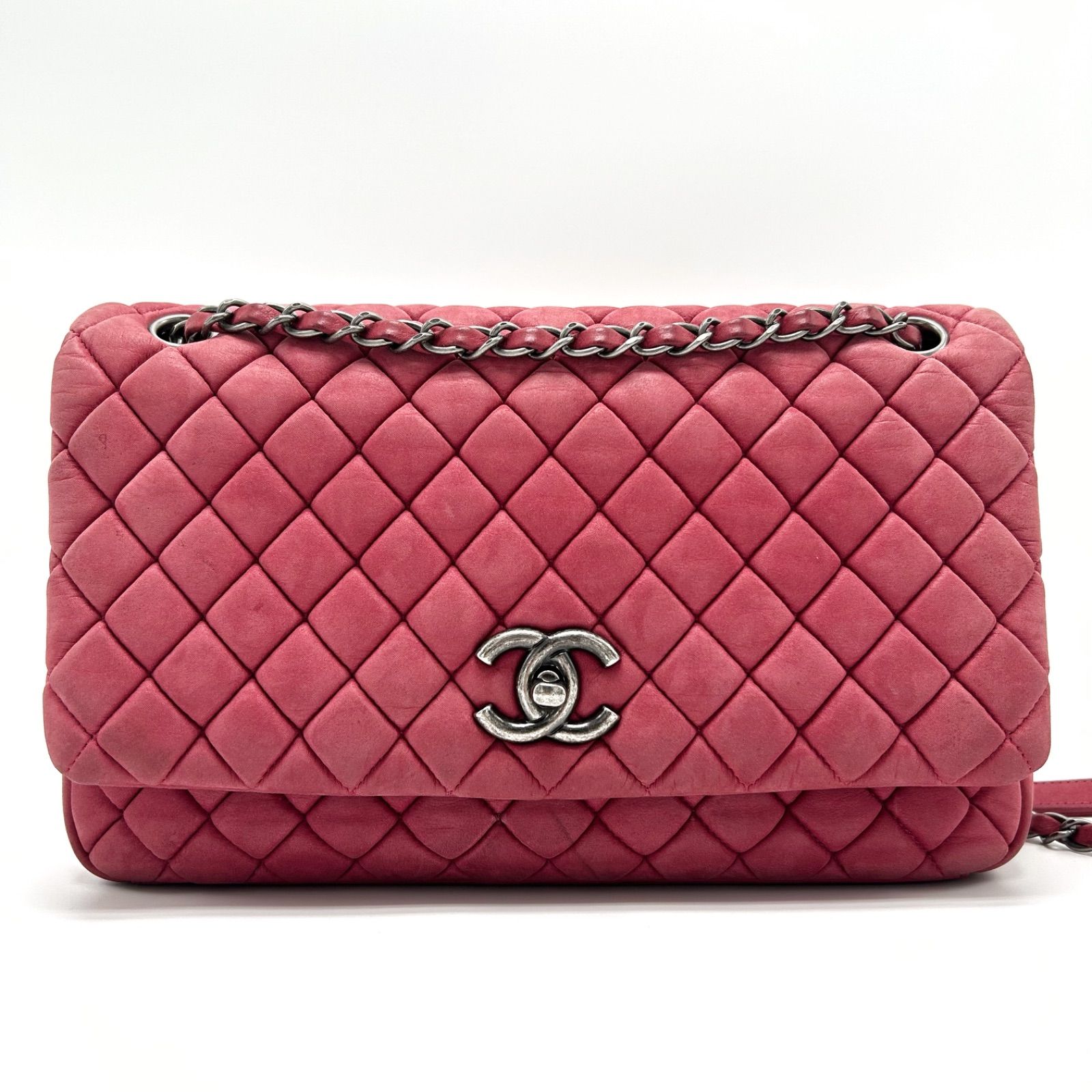 美品】【希少】CHANEL 赤いキルティング名刺入れ 【公式通販】