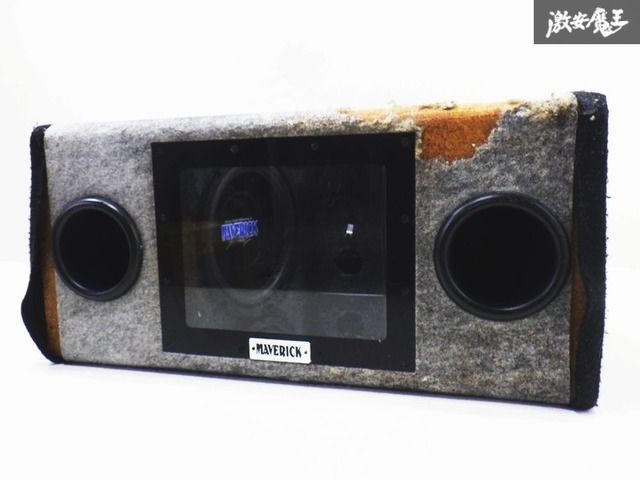 【保証付】MAVERICK マーベリック ウーハー ウーファー スピーカー ボックス 据え置き 即納 棚E10