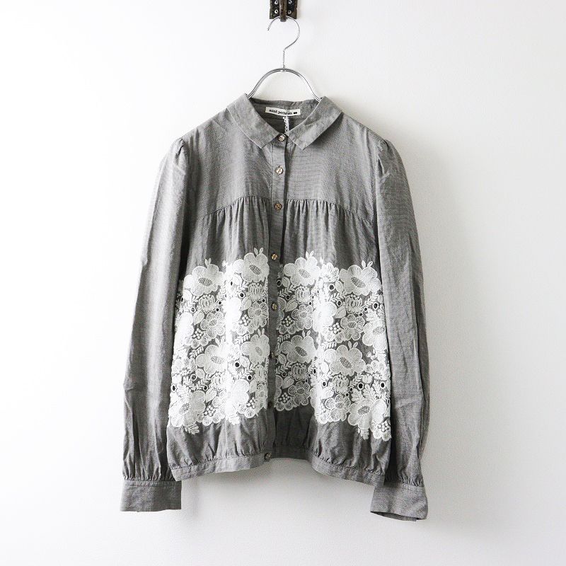 ミナペルホネン＊ブラウス＊smile flower ミナペルホネン smile flower