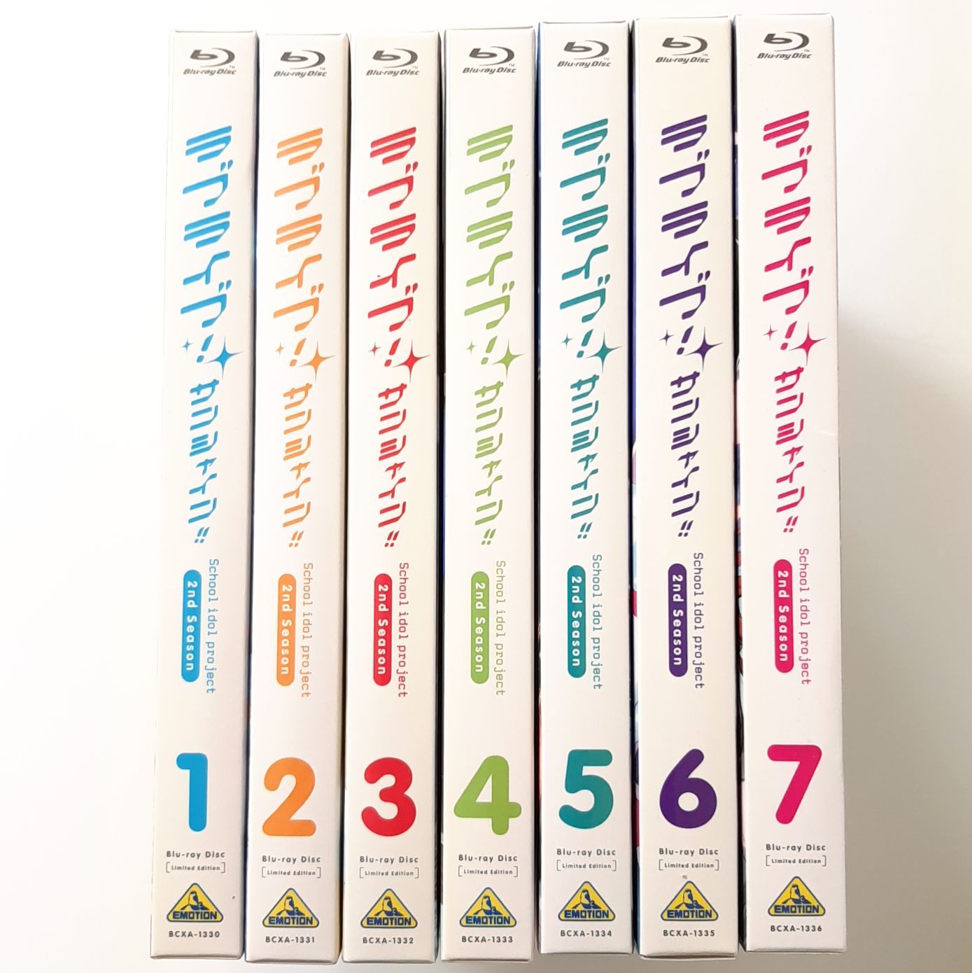ラブライブ! サンシャイン!! 2nd Season Blu-ray 特装限定版 全7巻 