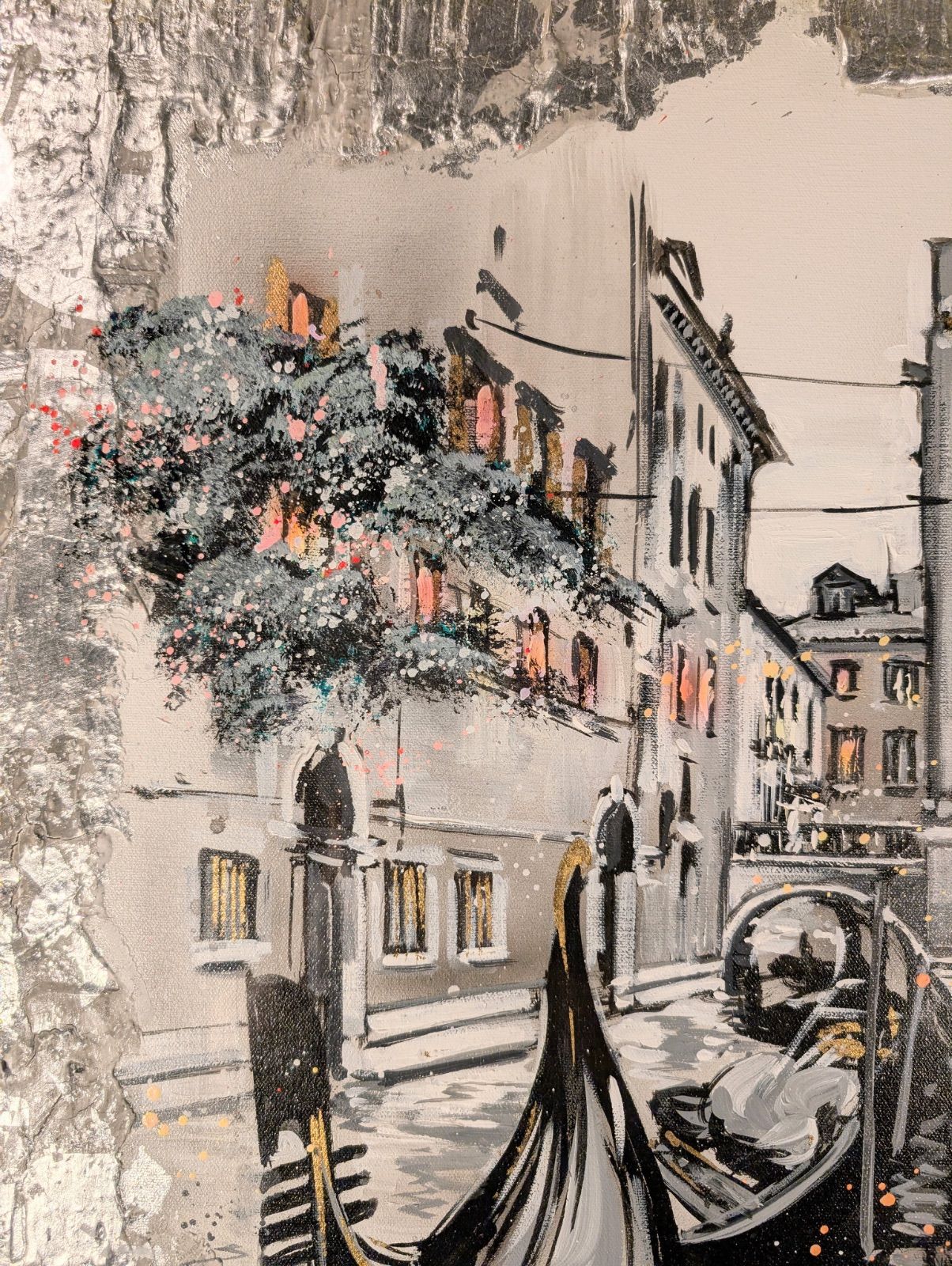 ネイト・ジョルジオ　オリジナル作品 🌟秋休みSALE🌟ネイトジョルジオ作 オリジナル原画【ベネチアン シーン